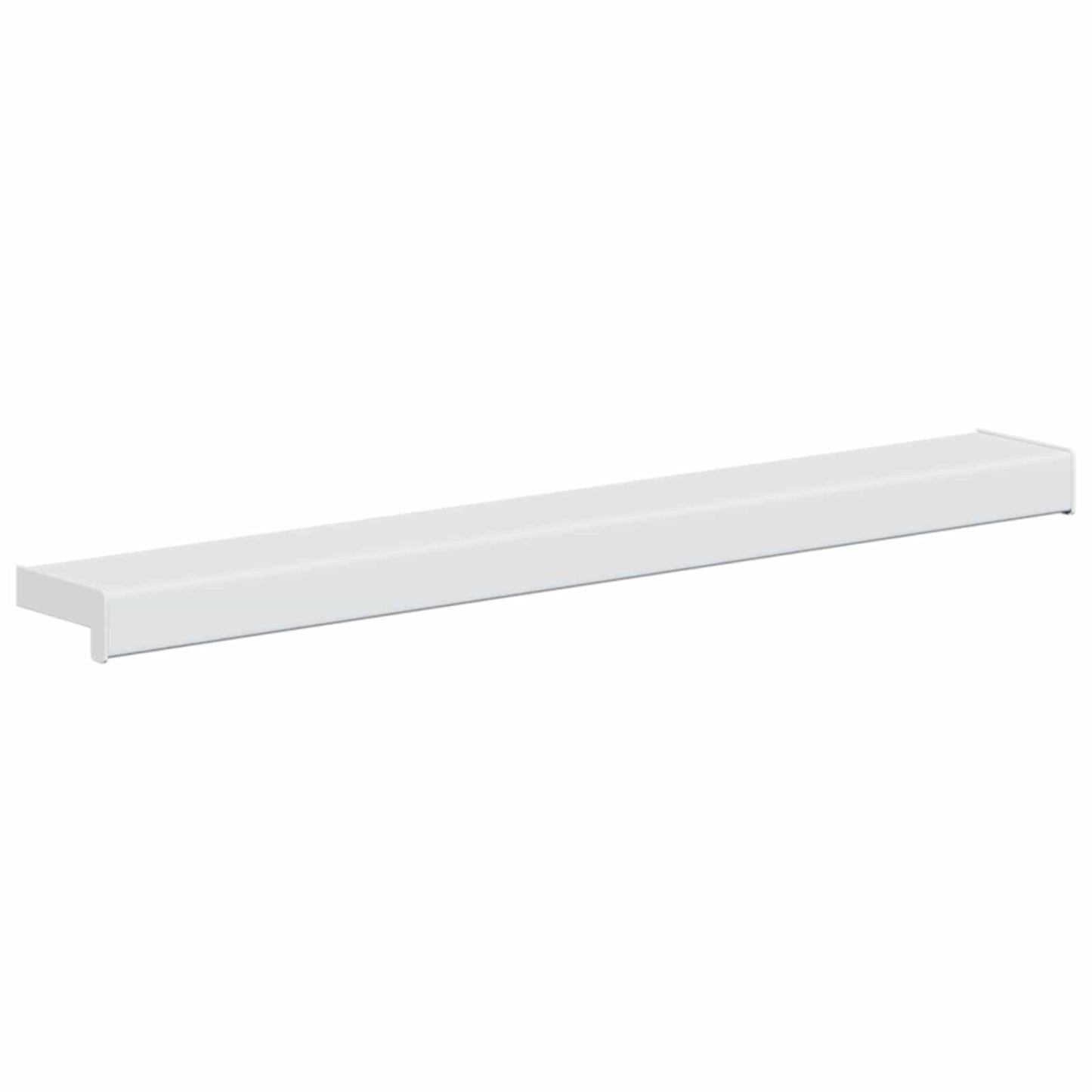 vidaXL Σαβανωτό Παραθύρου Λευκό 100 x 15 x 4,5 εκ PVC