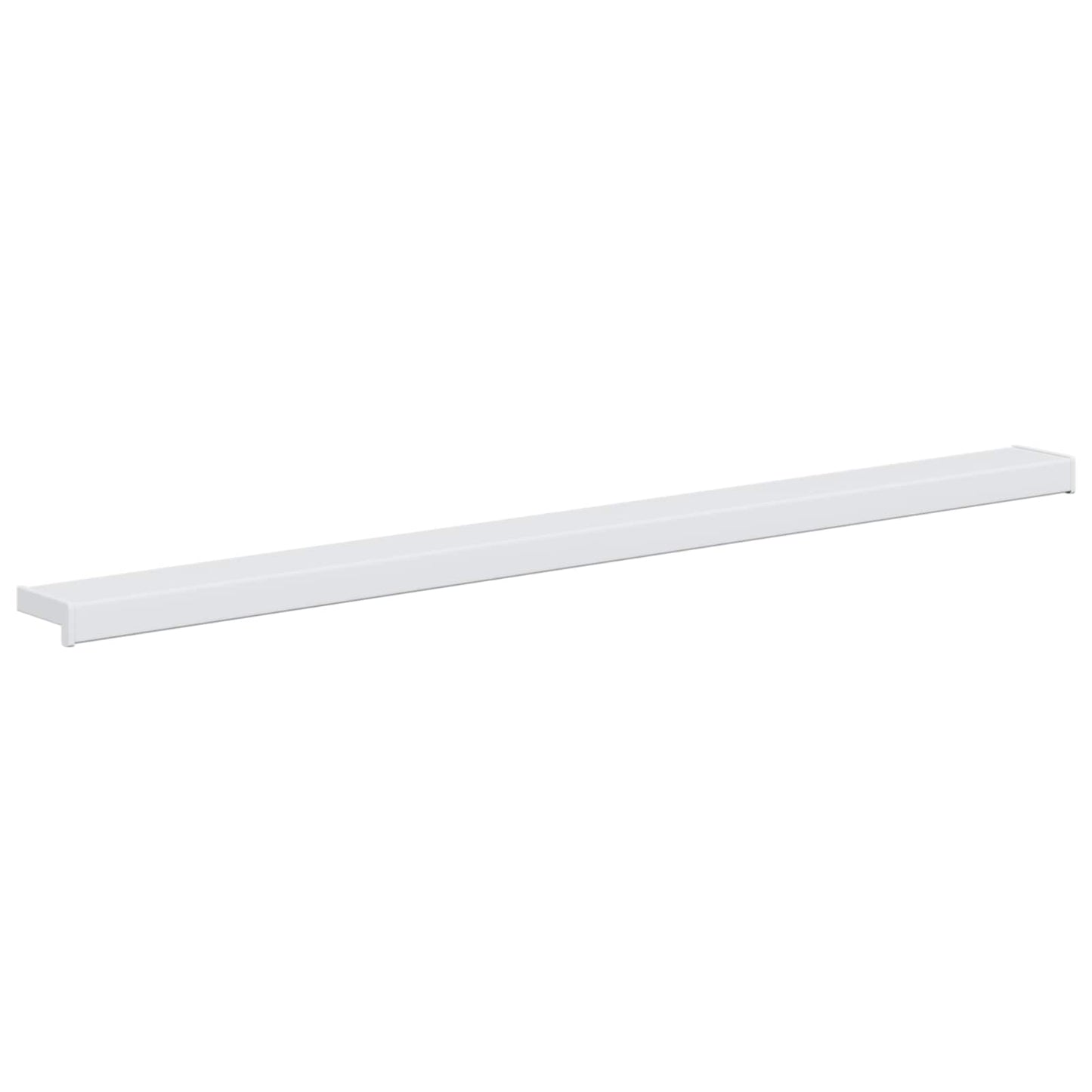 vidaXL Σαβανωτό Παραθύρου Λευκό 120 x 15 x 4,5 εκ. PVC