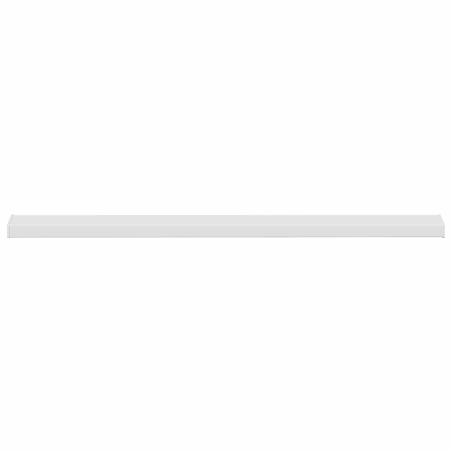 vidaXL Σαβανωτό Παραθύρου Λευκό 120 x 15 x 4,5 εκ. PVC