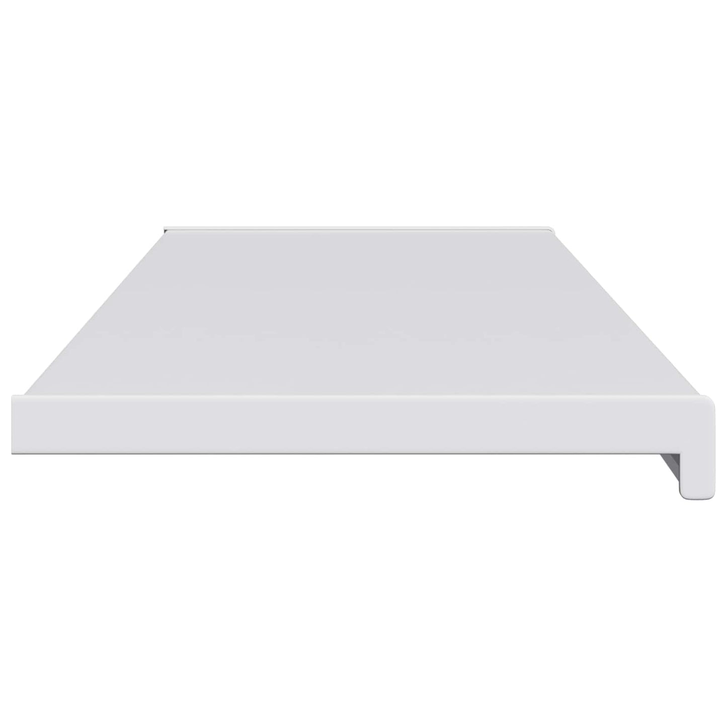 vidaXL Σαβανωτό Παραθύρου Λευκό 160 x 35 x 4,5 εκ PVC