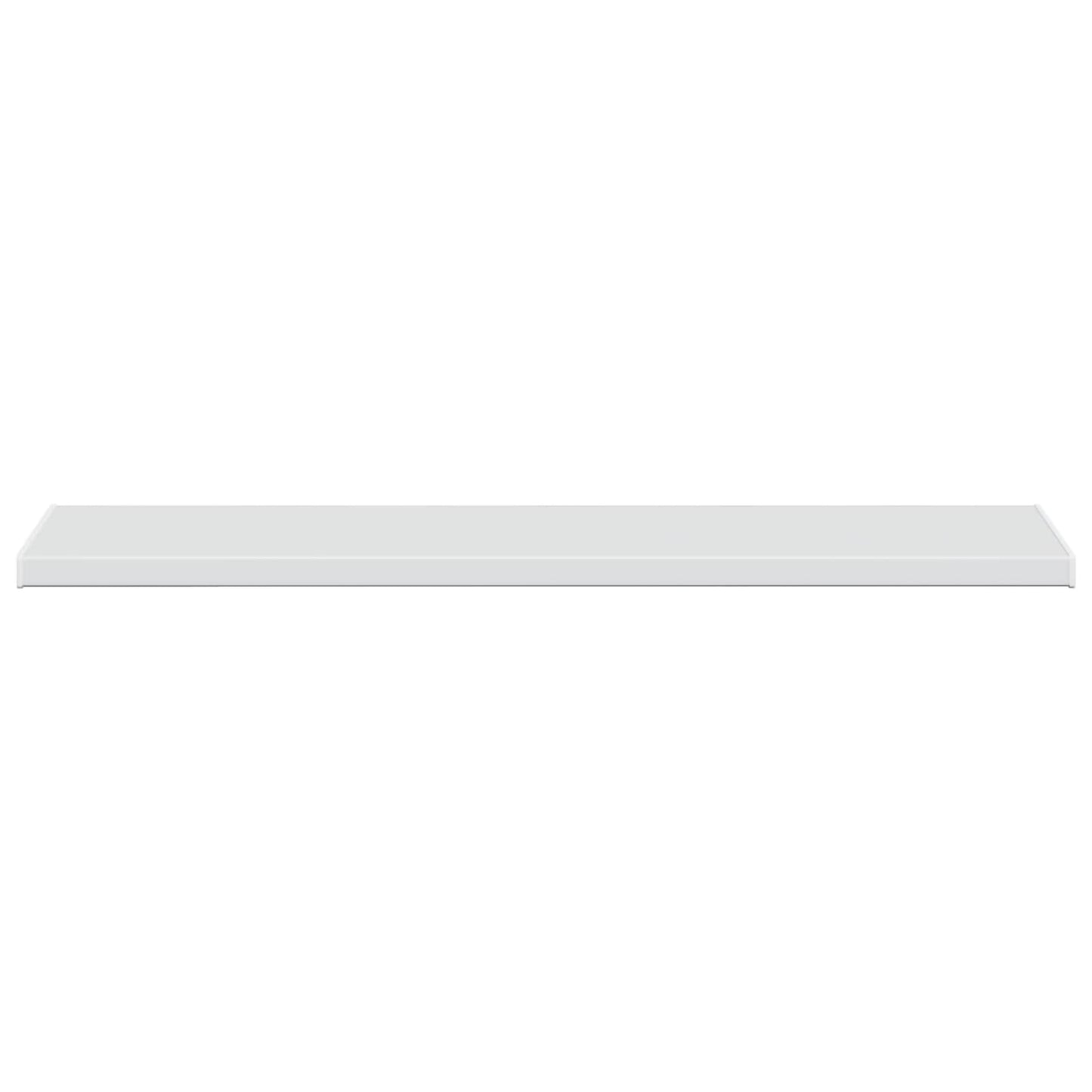 vidaXL Σαβανωτό Παραθύρου Λευκό 140 x 45 x 4,5 εκ PVC