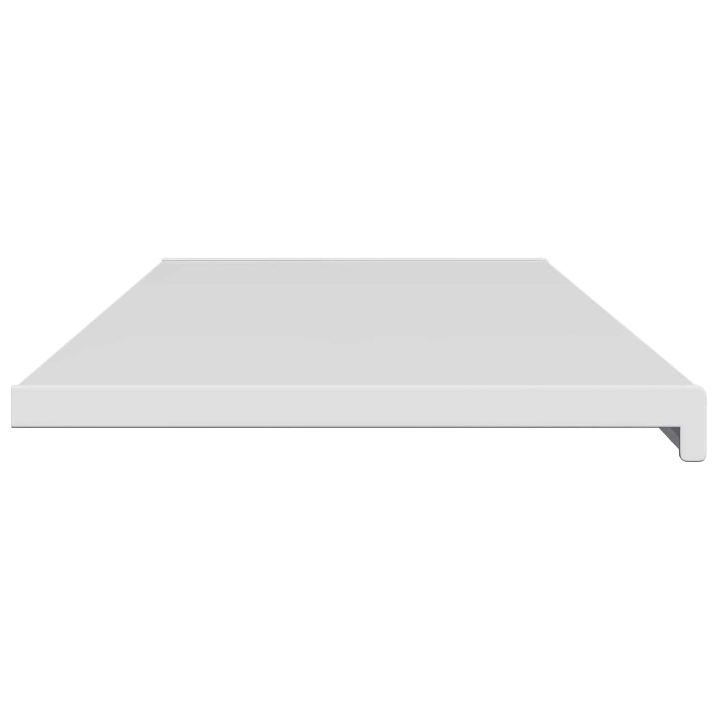 vidaXL Σαβανωτό Παραθύρου Λευκό 140 x 45 x 4,5 εκ PVC