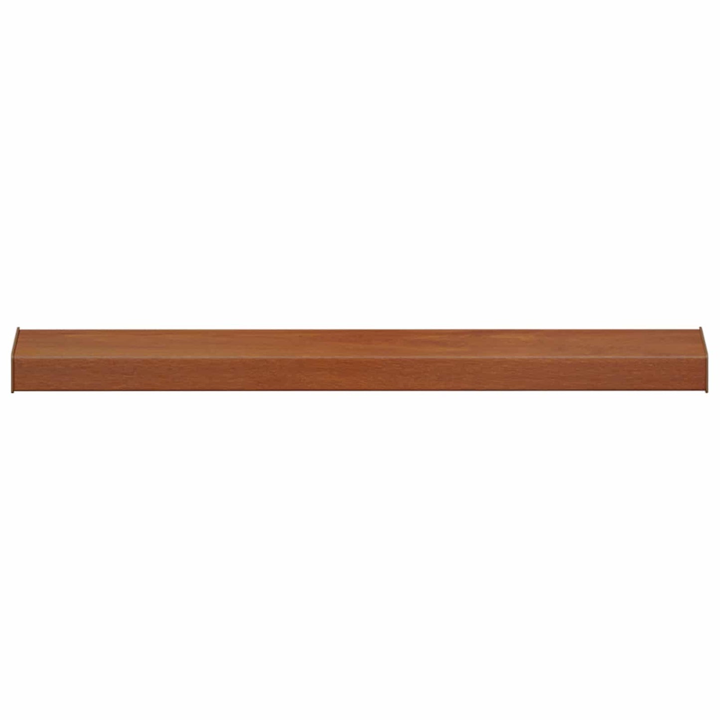 vidaXL Σαβανωτό Παραθύρου Καφέ ξύλο 100 x 10 x 4,5 εκ PVC