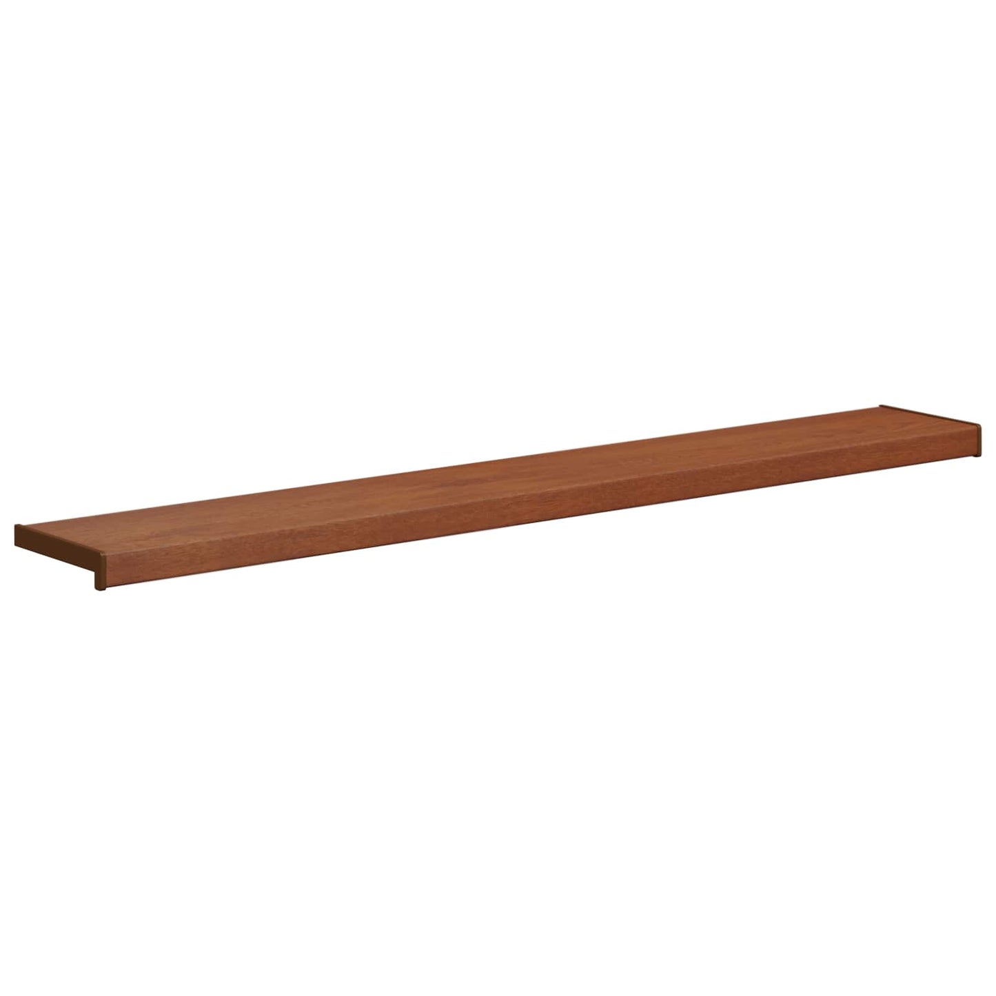 vidaXL Σαβανωτό Παραθύρου Καφέ ξύλο 140 x 25 x 4,5 εκ PVC