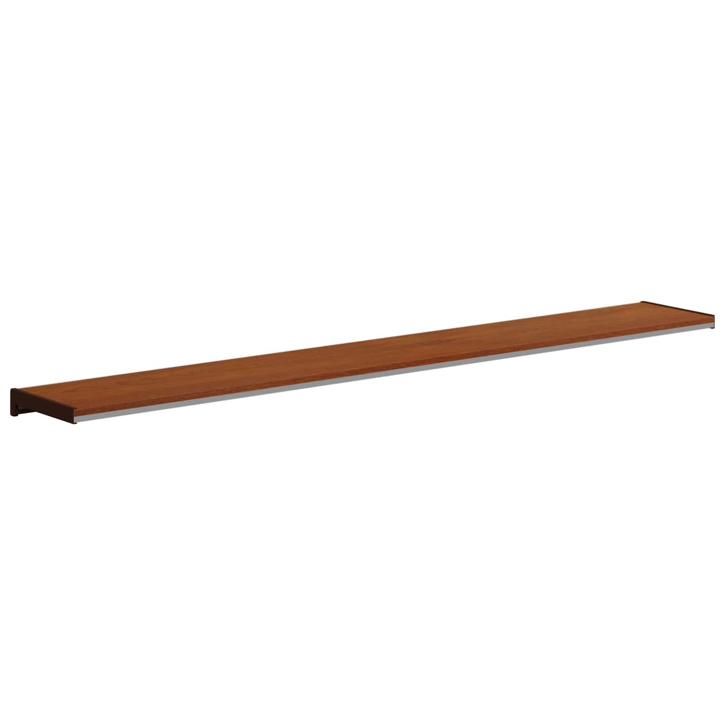 vidaXL Σαβανωτό Παραθύρου Καφέ ξύλο 140 x 25 x 4,5 εκ PVC