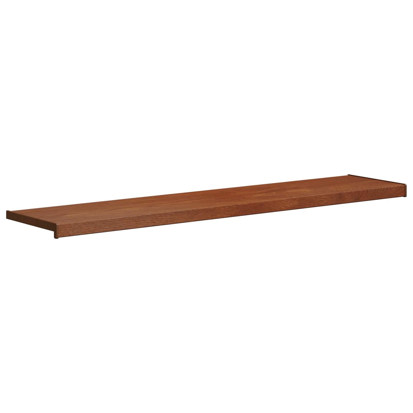vidaXL Σαβανωτό Παραθύρου Καφέ ξύλο 140 x 30 x 4,5 εκ PVC