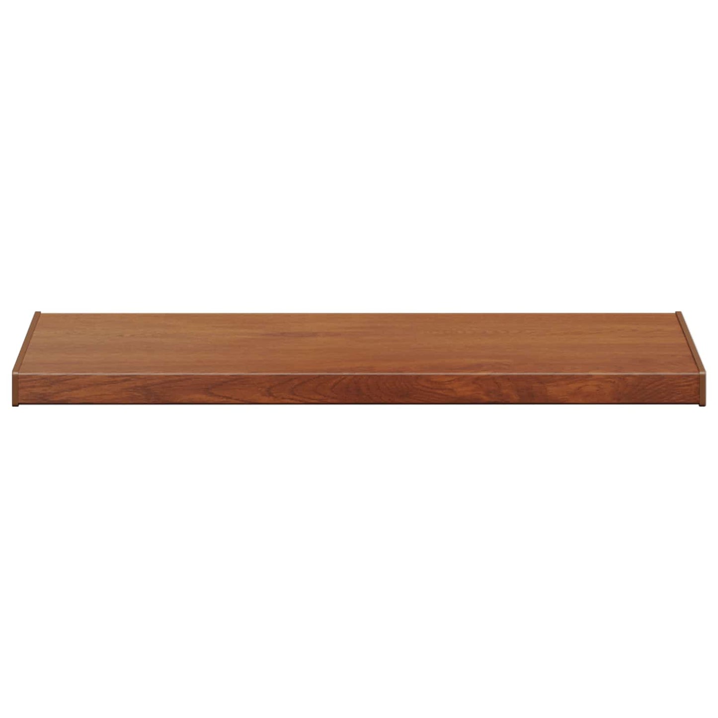 vidaXL Σαβανωτό Παραθύρου Καφέ ξύλο 100 x 40 x 4,5 εκ PVC