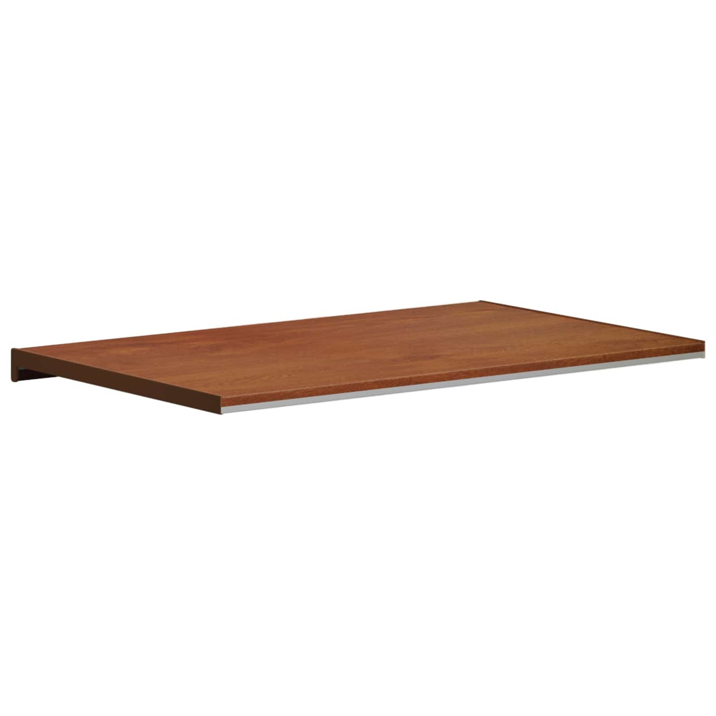 vidaXL Σαβανωτό Παραθύρου Καφέ ξύλο 100 x 50 x 4,5 εκ. PVC