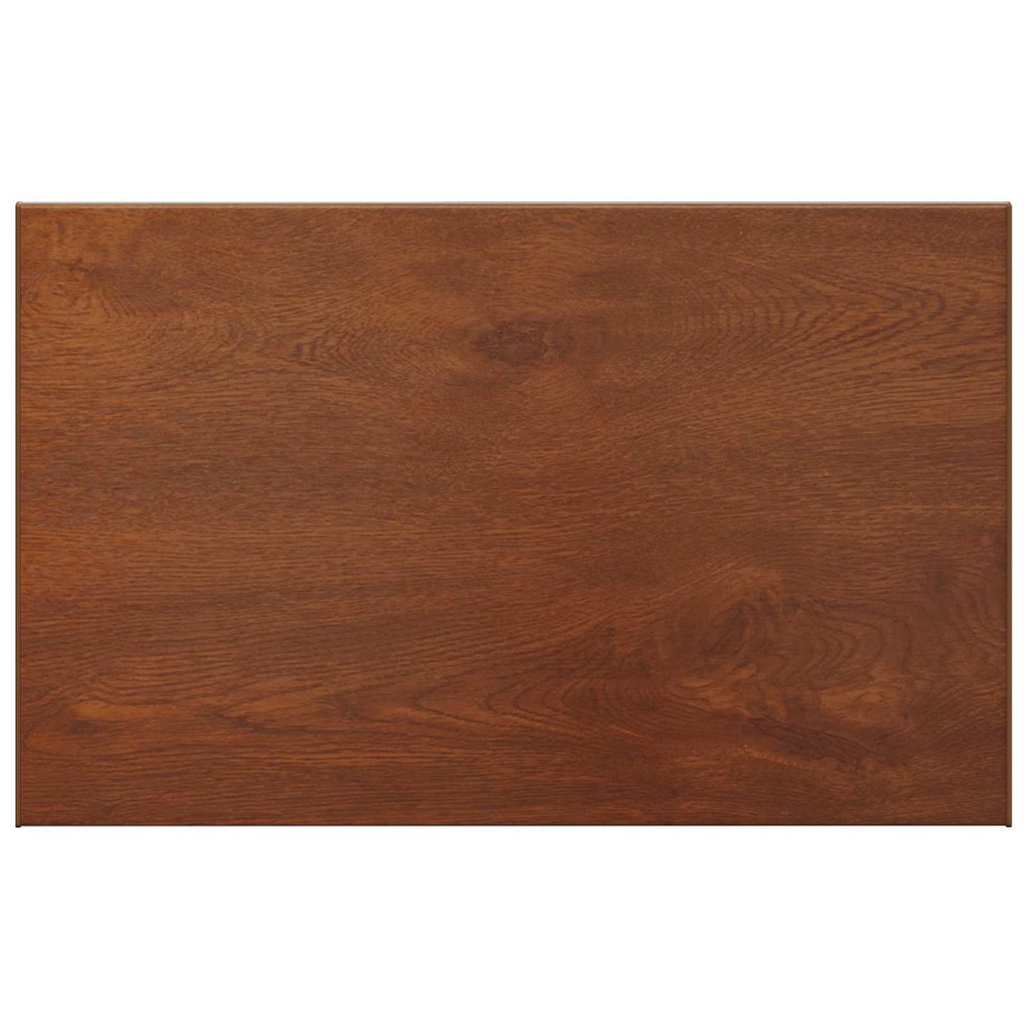 vidaXL Σαβανωτό Παραθύρου Καφέ ξύλο 100 x 50 x 4,5 εκ. PVC