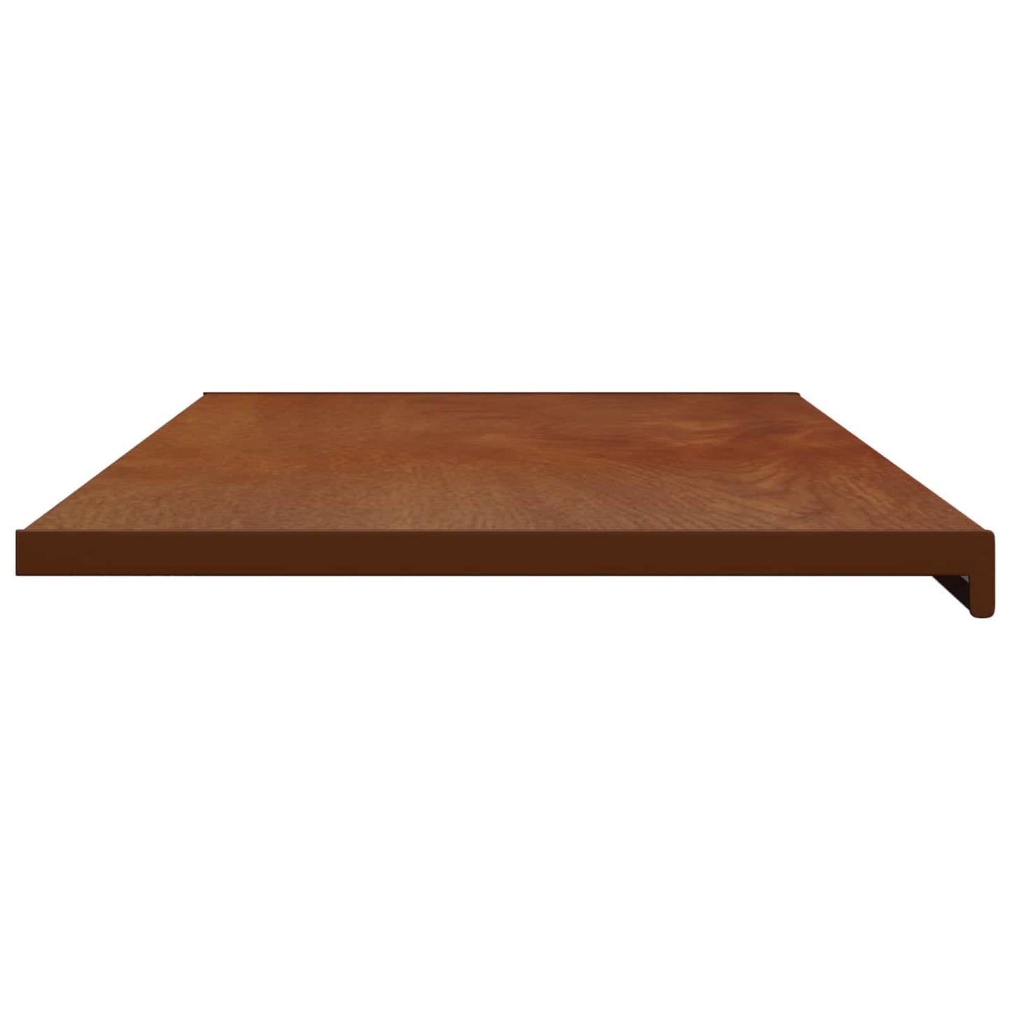 vidaXL Σαβανωτό Παραθύρου Καφέ ξύλο 120 x 50 x 4,5 εκ PVC