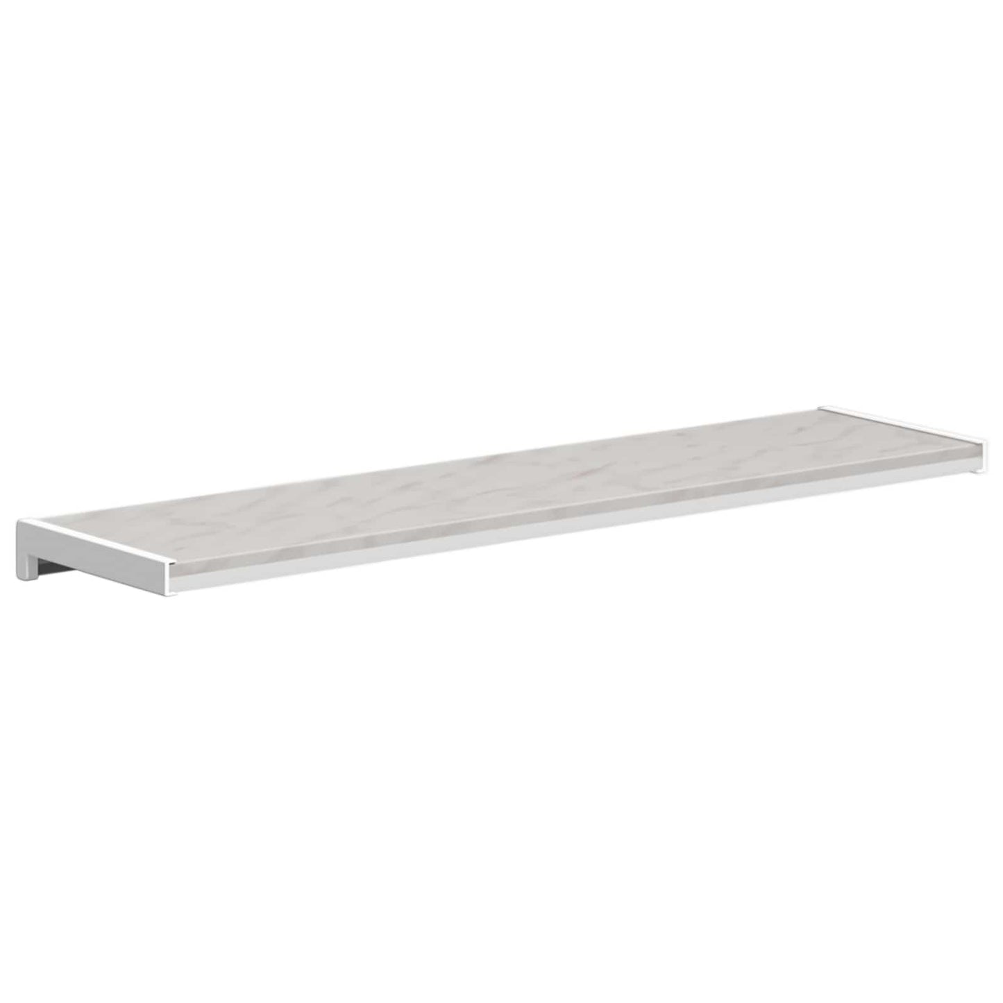 vidaXL Σαβανωτό Παραθύρου Υφή Μάρμαρου 100 x 25 x 4,5 εκ. PVC