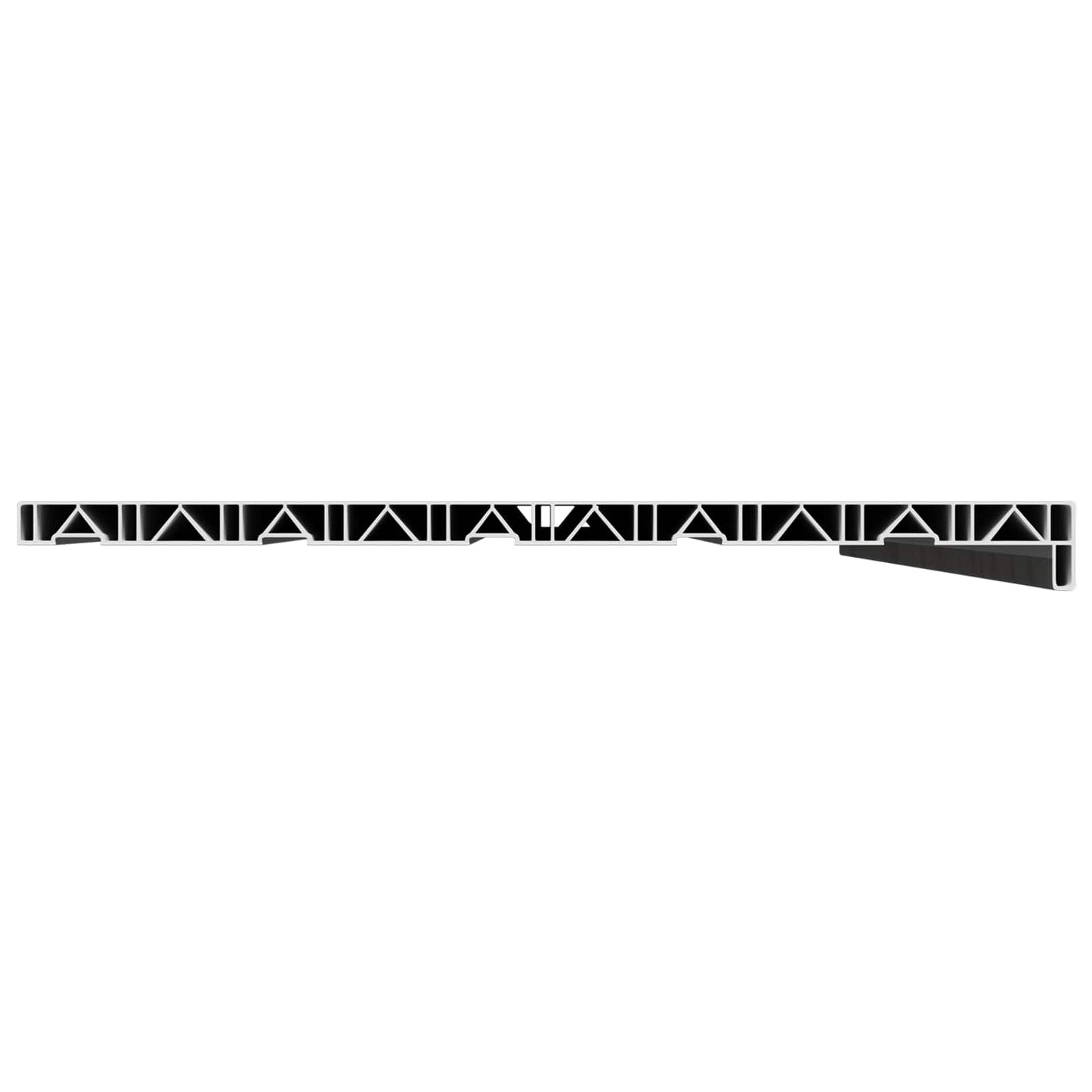 vidaXL Σαβανωτό Παραθύρου Υφή Μάρμαρου 140 x 50 x 4,5 εκ PVC
