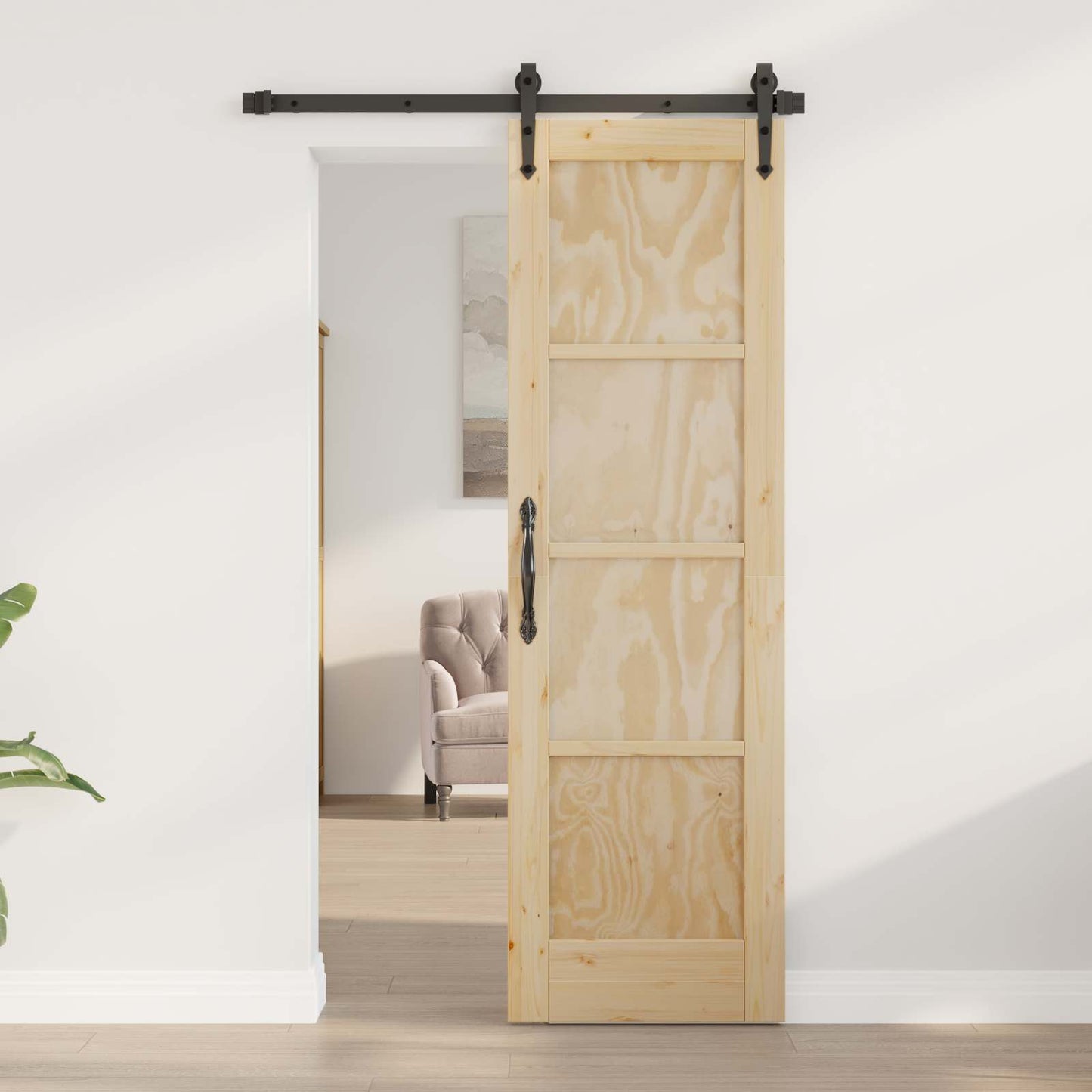 vidaXL Εσωτερική Πόρτα 61 x 198,5 εκ. Κόντρα πλακέ Φυσικό