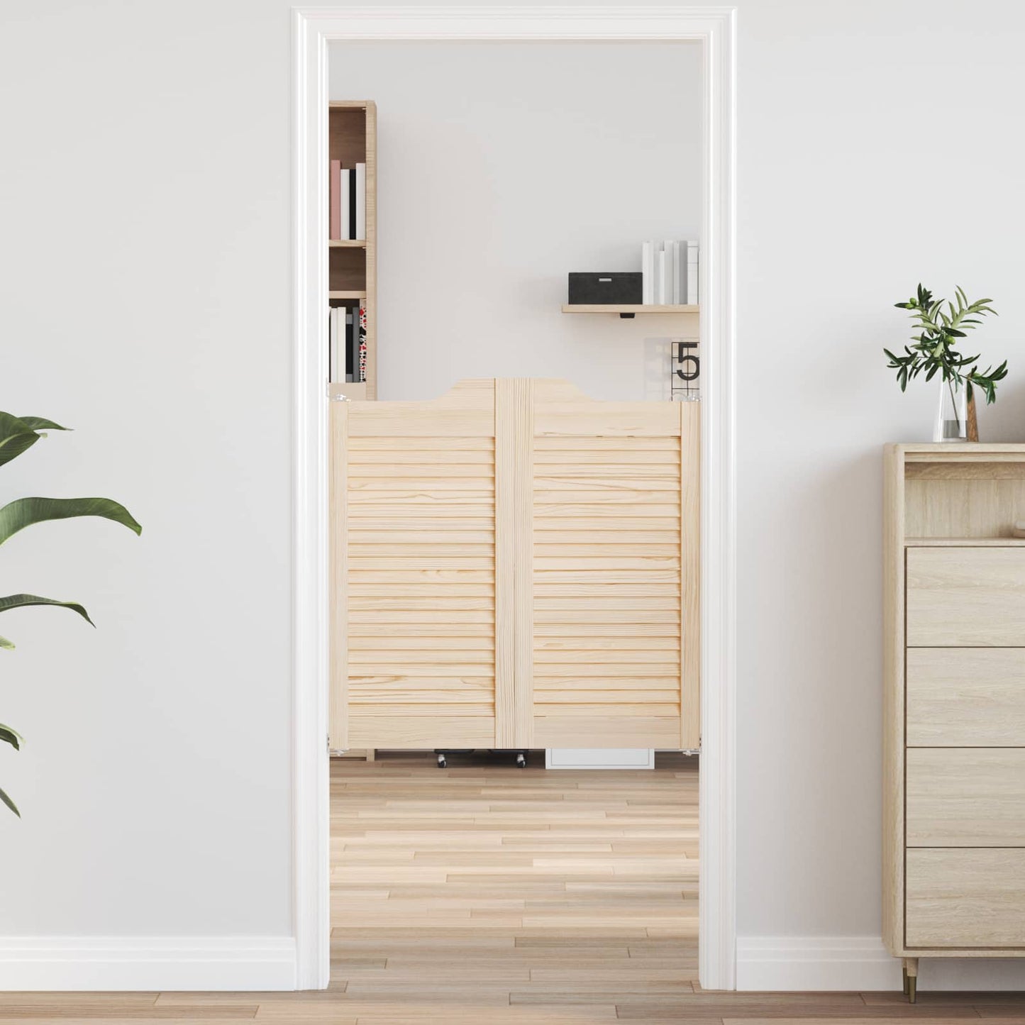 vidaXL Πόρτες Swing 80 x 40 cm Μασίφ Ξύλο Πεύκου Φυσικό