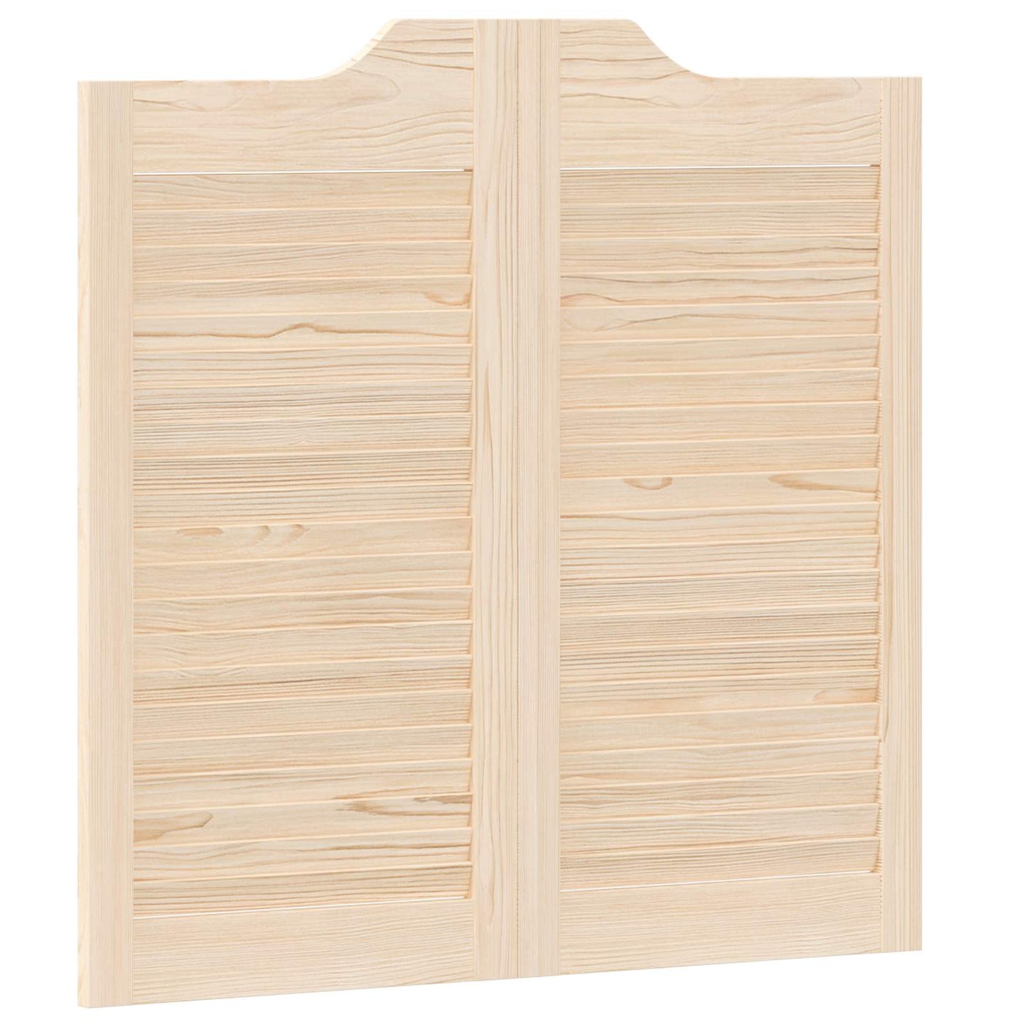 vidaXL Πόρτες Swing 80 x 40 cm Μασίφ Ξύλο Πεύκου Φυσικό