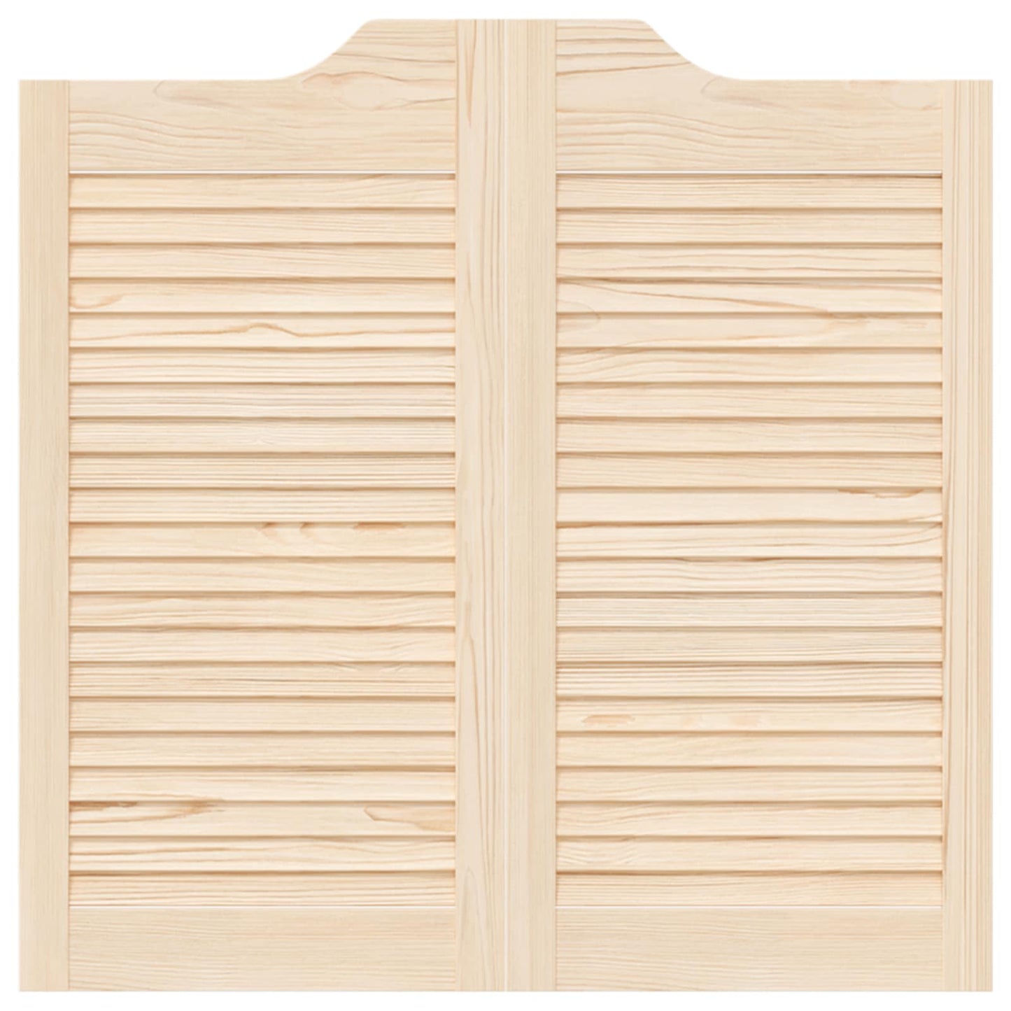 vidaXL Πόρτες Swing 80 x 40 cm Μασίφ Ξύλο Πεύκου Φυσικό