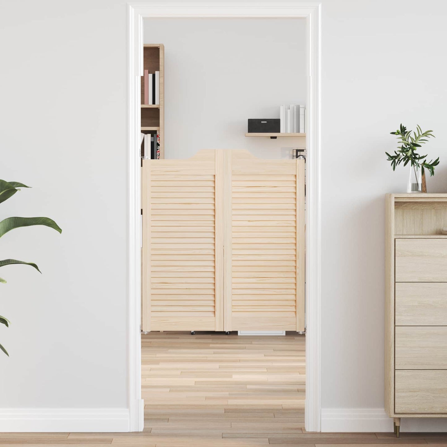 vidaXL Πόρτες Swing 90 x 40 cm Μασίφ Ξύλο Πεύκου Φυσικό