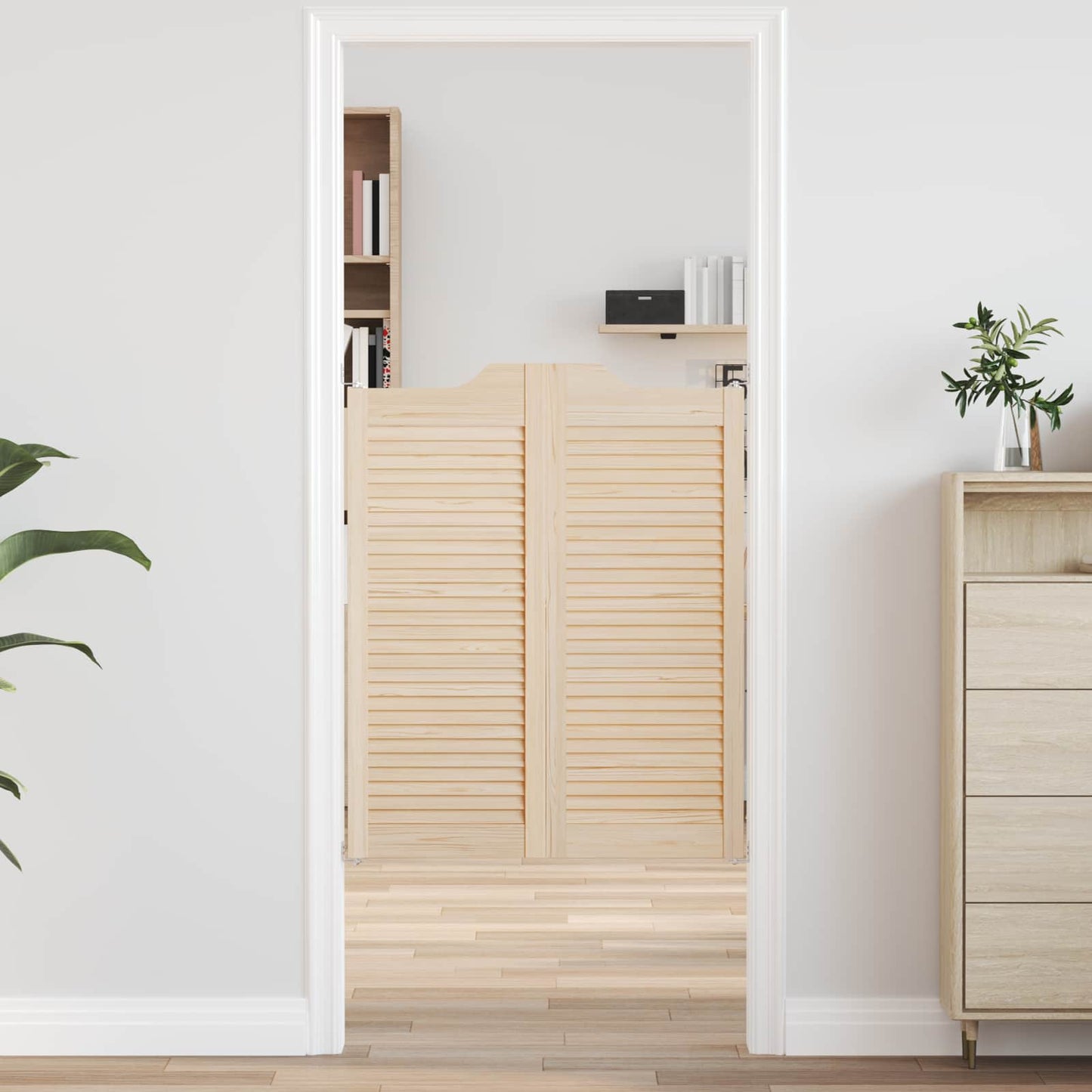 vidaXL Πόρτες Swing 100 x 40 cm Μασίφ Ξύλο Πεύκου Φυσικό