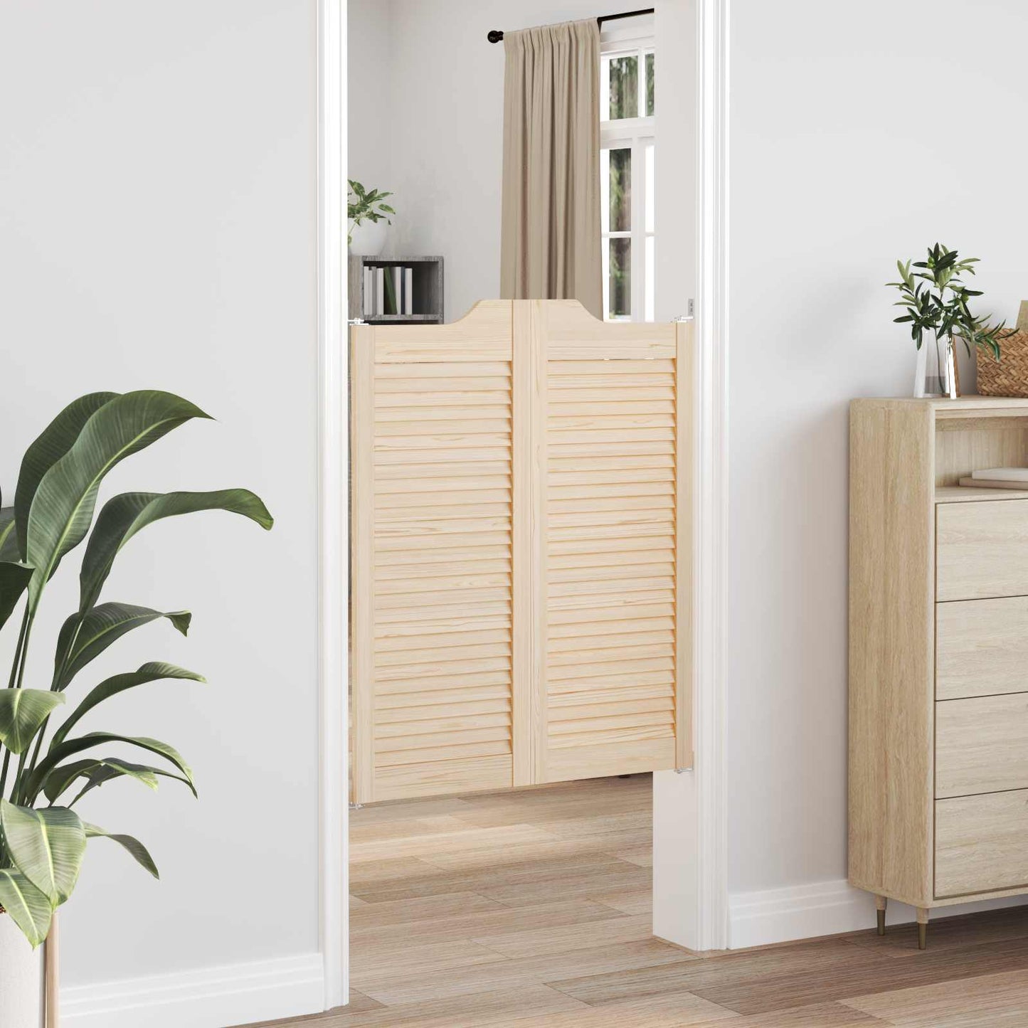 vidaXL Πόρτες Swing 100 x 40 cm Μασίφ Ξύλο Πεύκου Φυσικό