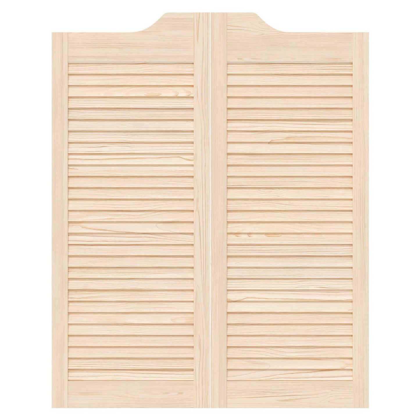 vidaXL Πόρτες Swing 100 x 40 cm Μασίφ Ξύλο Πεύκου Φυσικό