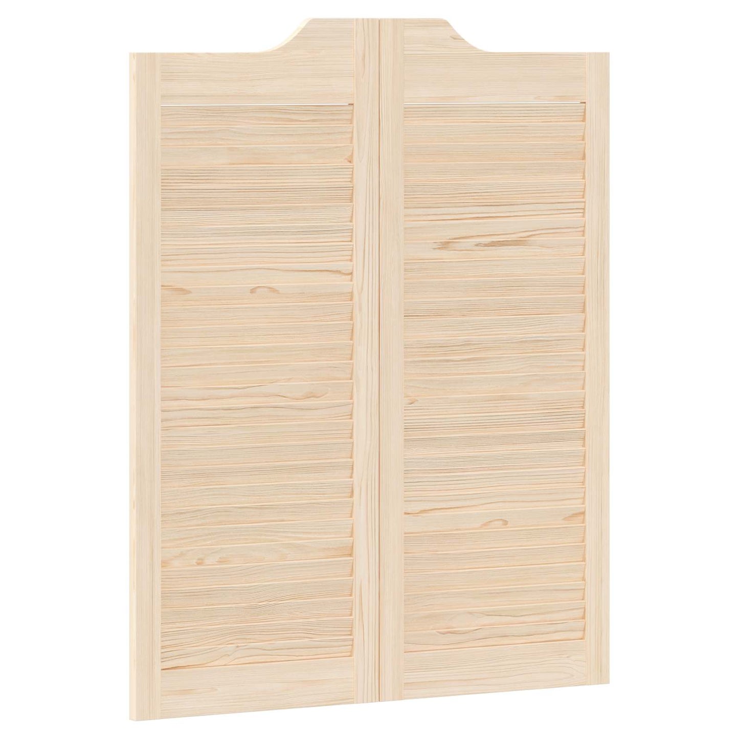 vidaXL Πόρτες Swing 2 τμχ. 100 x 40 cm Μασίφ Ξύλο Πεύκου Φυσικό