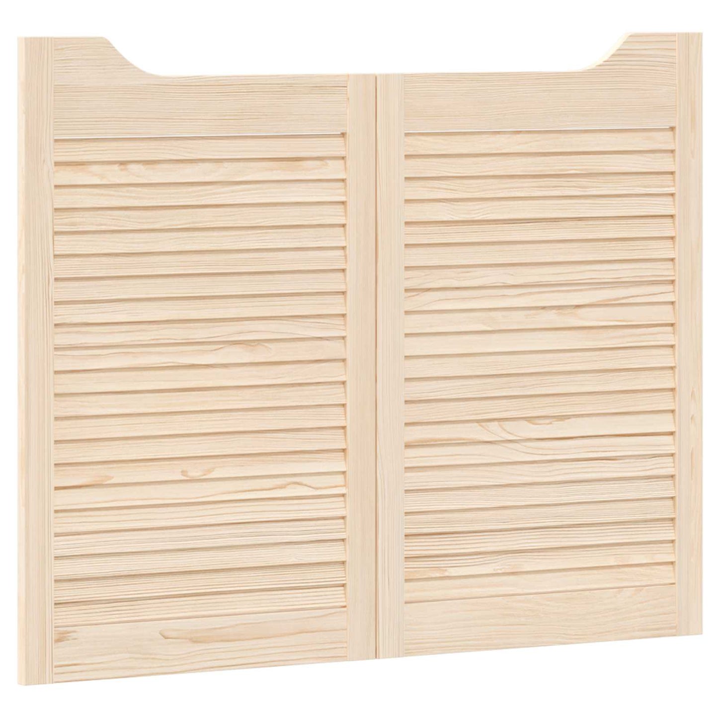 vidaXL Πόρτες Swing 80 x 50 cm Μασίφ Ξύλο Πεύκου Φυσικό
