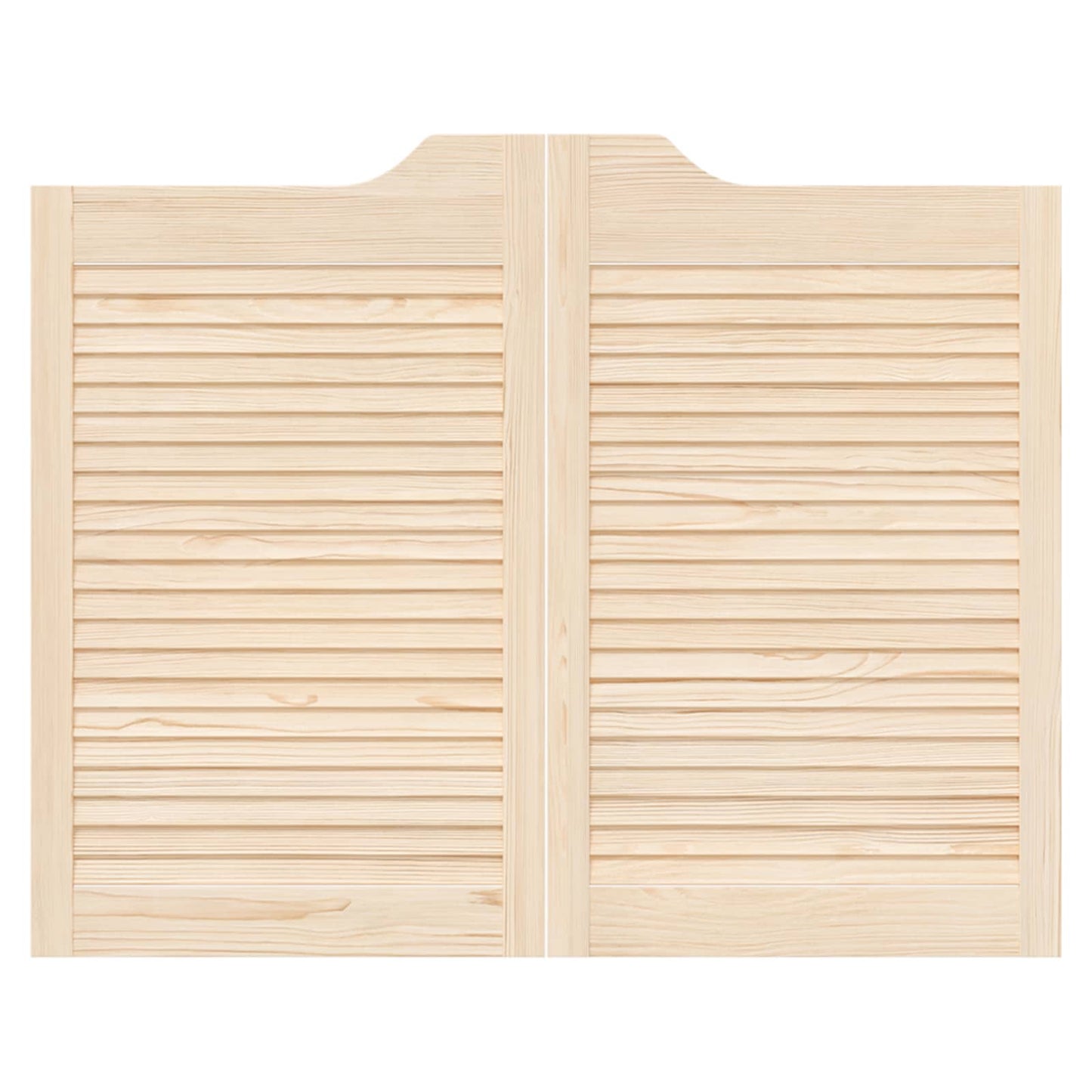 vidaXL Πόρτες Swing 2 τμχ. 80 x 50 cm Μασίφ Ξύλο Πεύκου Φυσικό