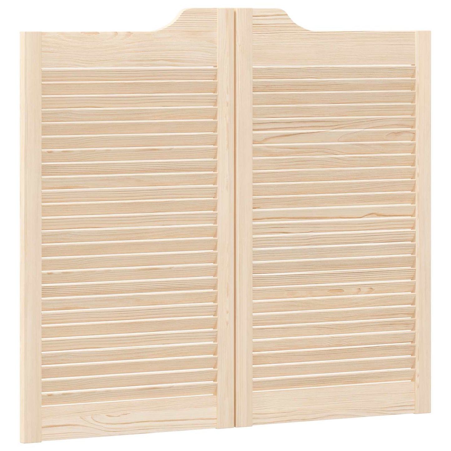 vidaXL Πόρτες Swing 2 τμχ. 90 x 50 cm Μασίφ Ξύλο Πεύκου Φυσικό