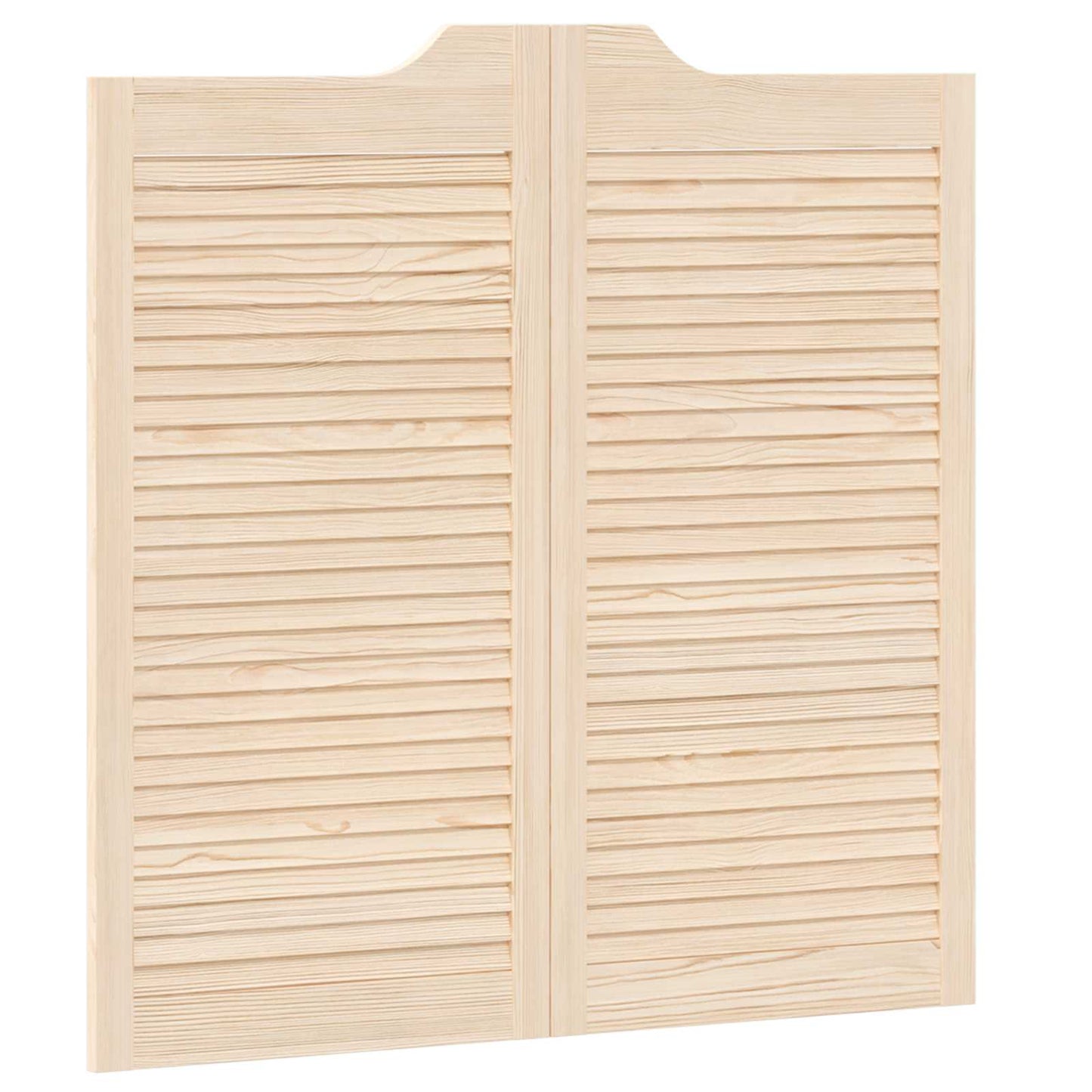 vidaXL Πόρτες Swing 2 τμχ. 100 x 50 cm Μασίφ Ξύλο Πεύκου Φυσικό