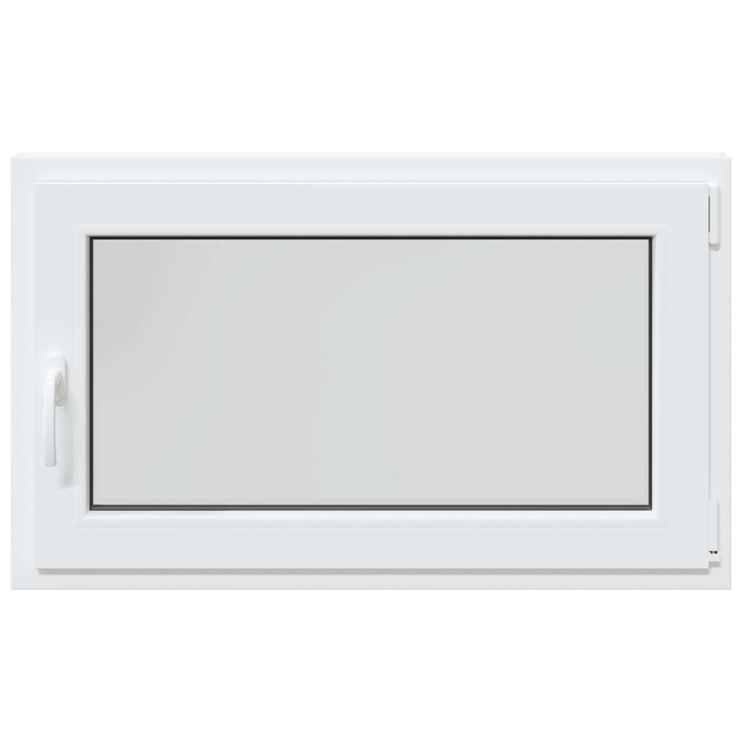 Παράθυρο Κάτω Στρώματος RISOR Λευκός 100 x 60 cm PVC και Γυαλί