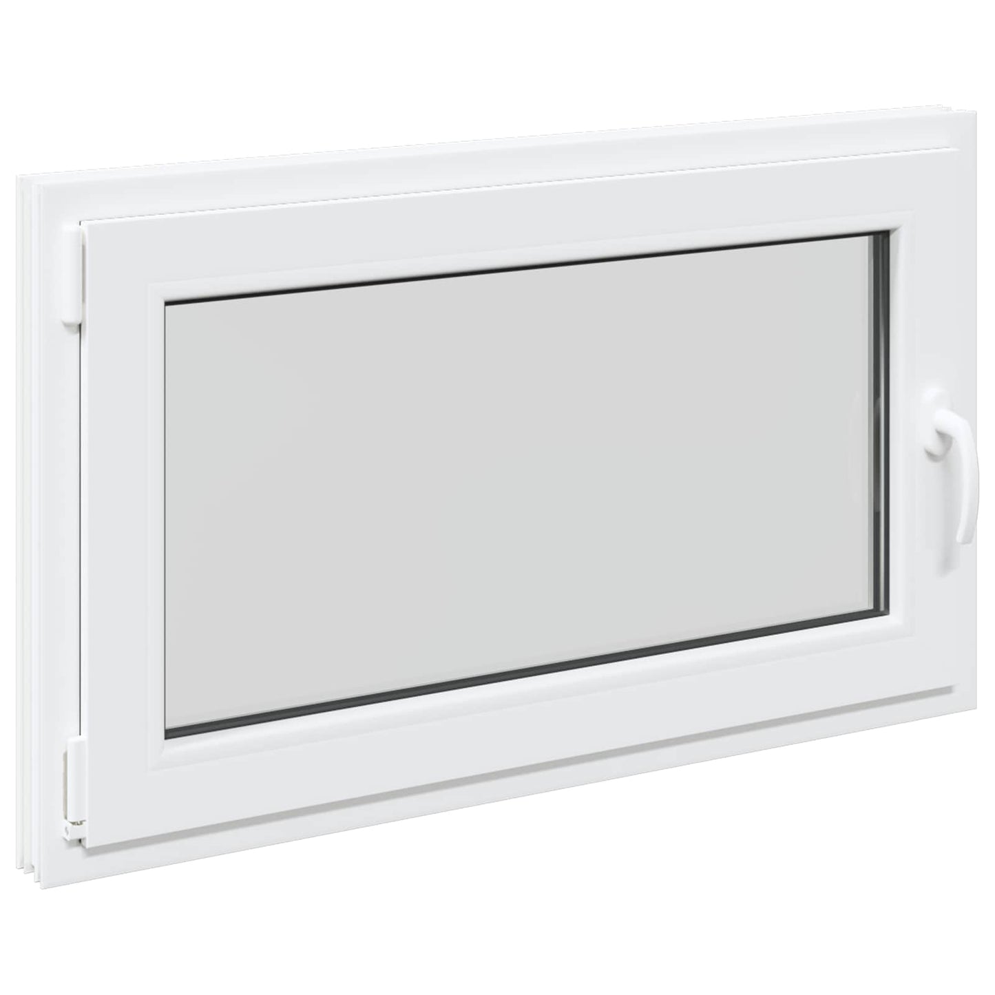 Παράθυρο Κάτω Στρώματος RISOR Λευκός 100 x 70 cm PVC και Γυαλί