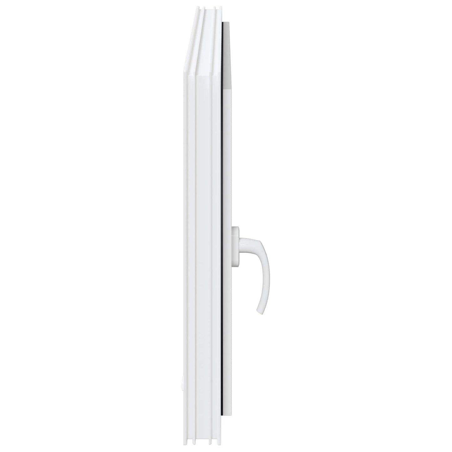 Παράθυρο Κάτω Στρώματος RISOR Λευκός 110 x 50 cm PVC και Γυαλί