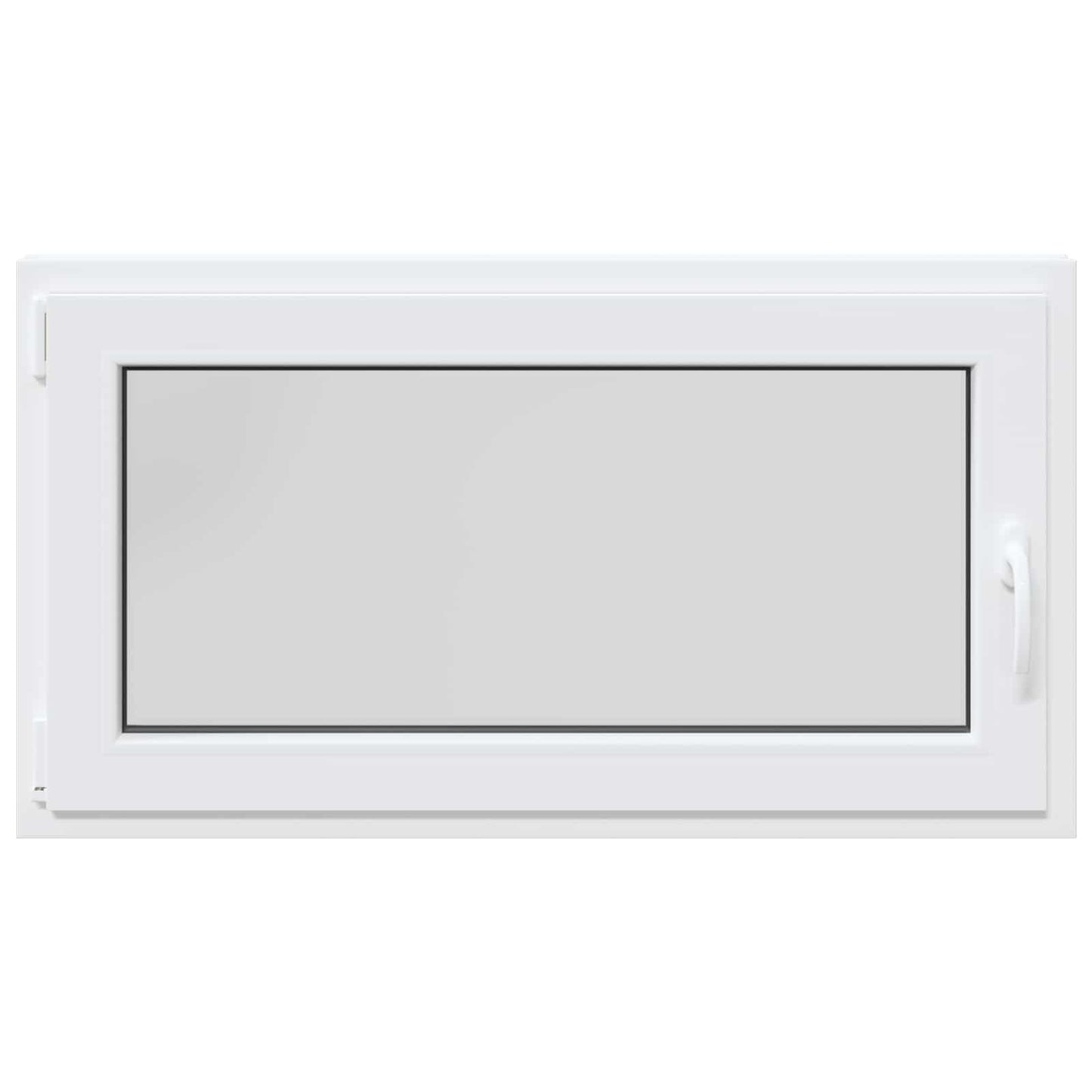 Παράθυρο Κάτω Στρώματος RISOR Λευκός 110 x 70 cm PVC και Γυαλί