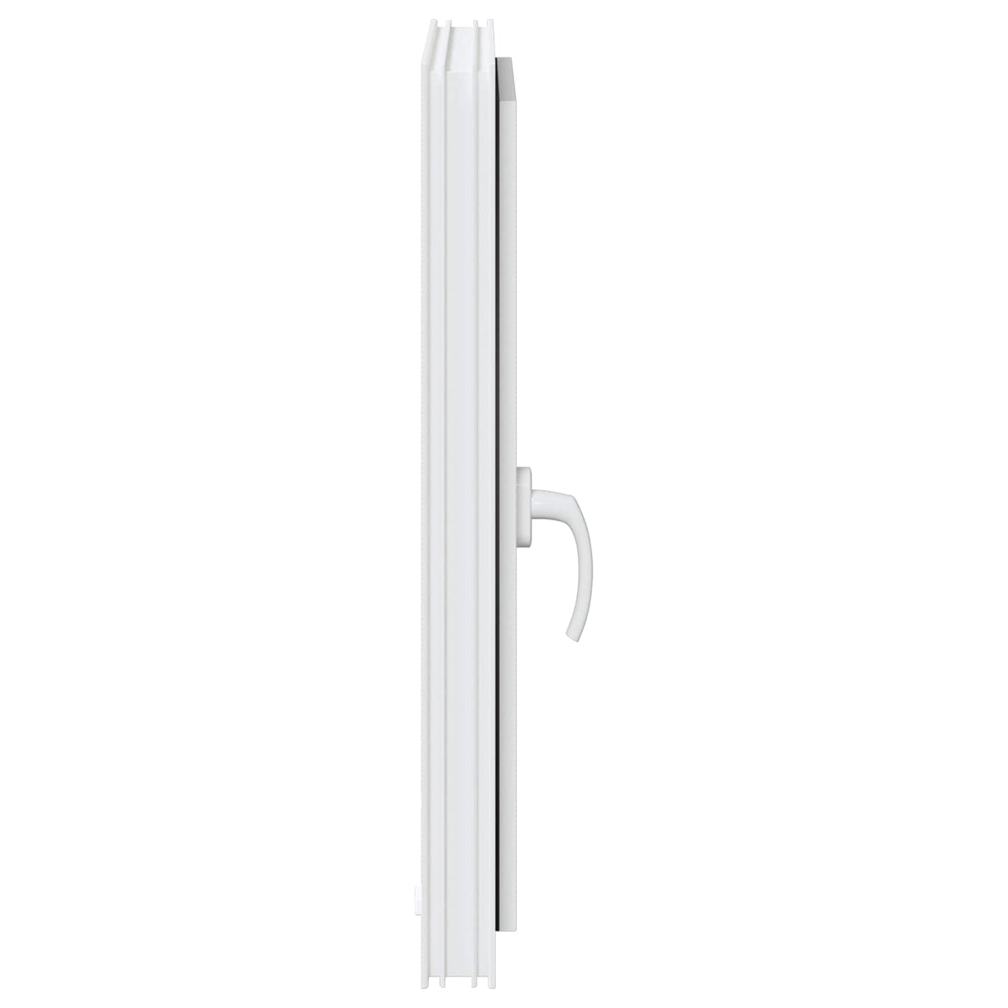 Παράθυρο Κάτω Στρώματος RISOR Λευκός 50 x 75 cm PVC και Γυαλί