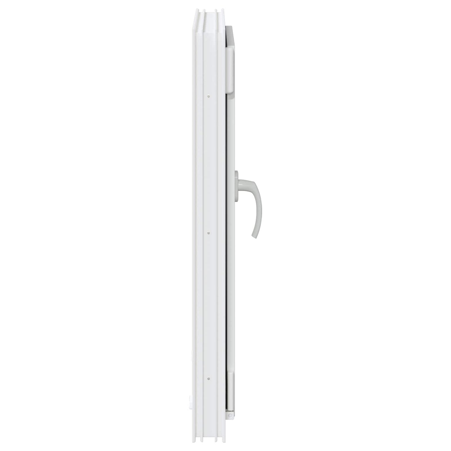 Παράθυρο Κάτω Στρώματος RISOR Λευκός 50 x 75 cm PVC και Γυαλί