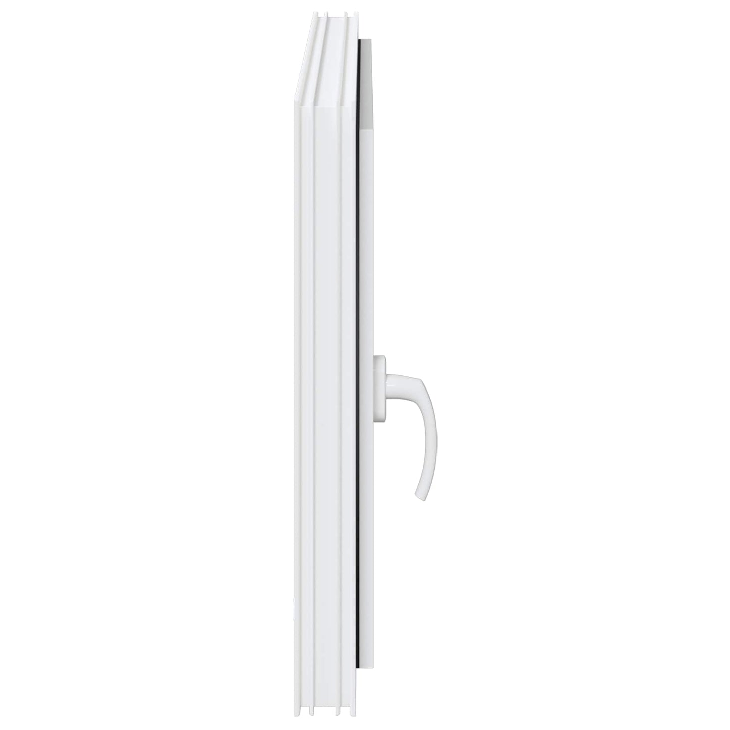 Παράθυρο Κάτω Στρώματος RISOR Λευκός 90 x 60 cm PVC και Γυαλί