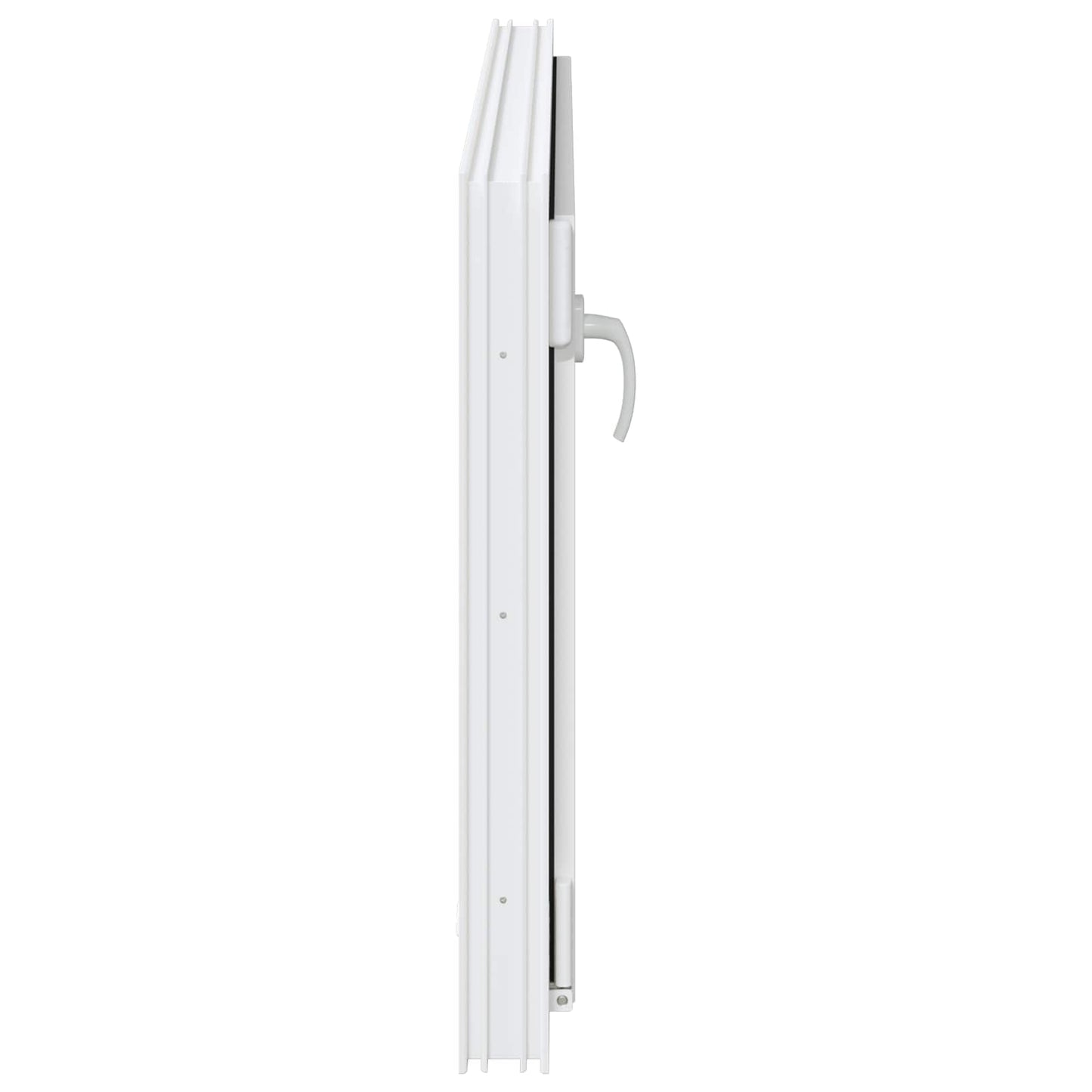 Παράθυρο Κάτω Στρώματος RISOR Λευκός 110 x 60 cm PVC και Γυαλί