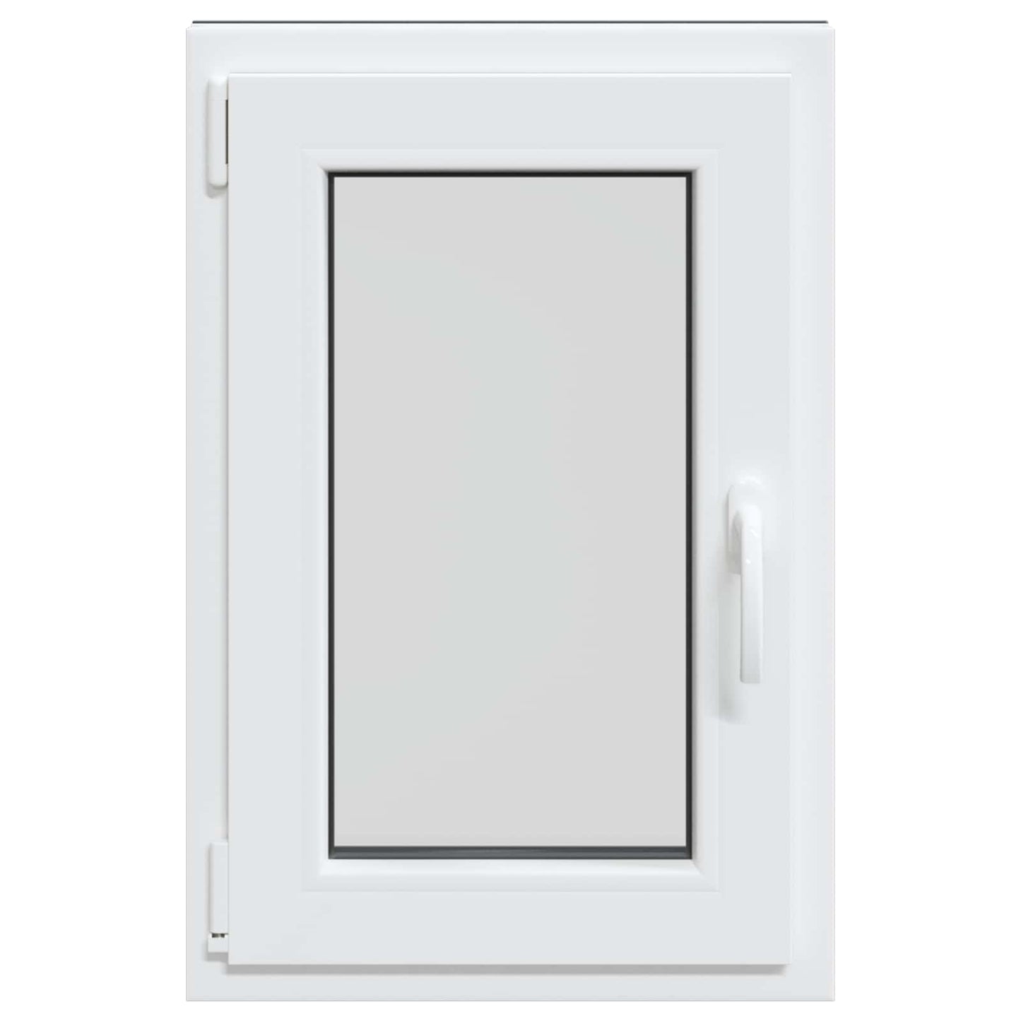 Παράθυρο Κάτω Στρώματος RISOR Ανθρακί 50 x 75 cm PVC και Γυαλί