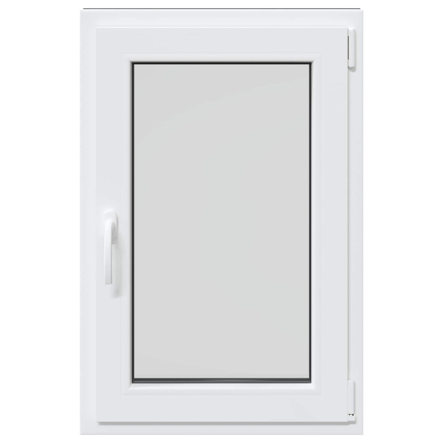 vidaXL Παράθυρο Κάτω Στρώματος RISOR 60 x 80 cm PVC και Γυαλί Ανθρακί