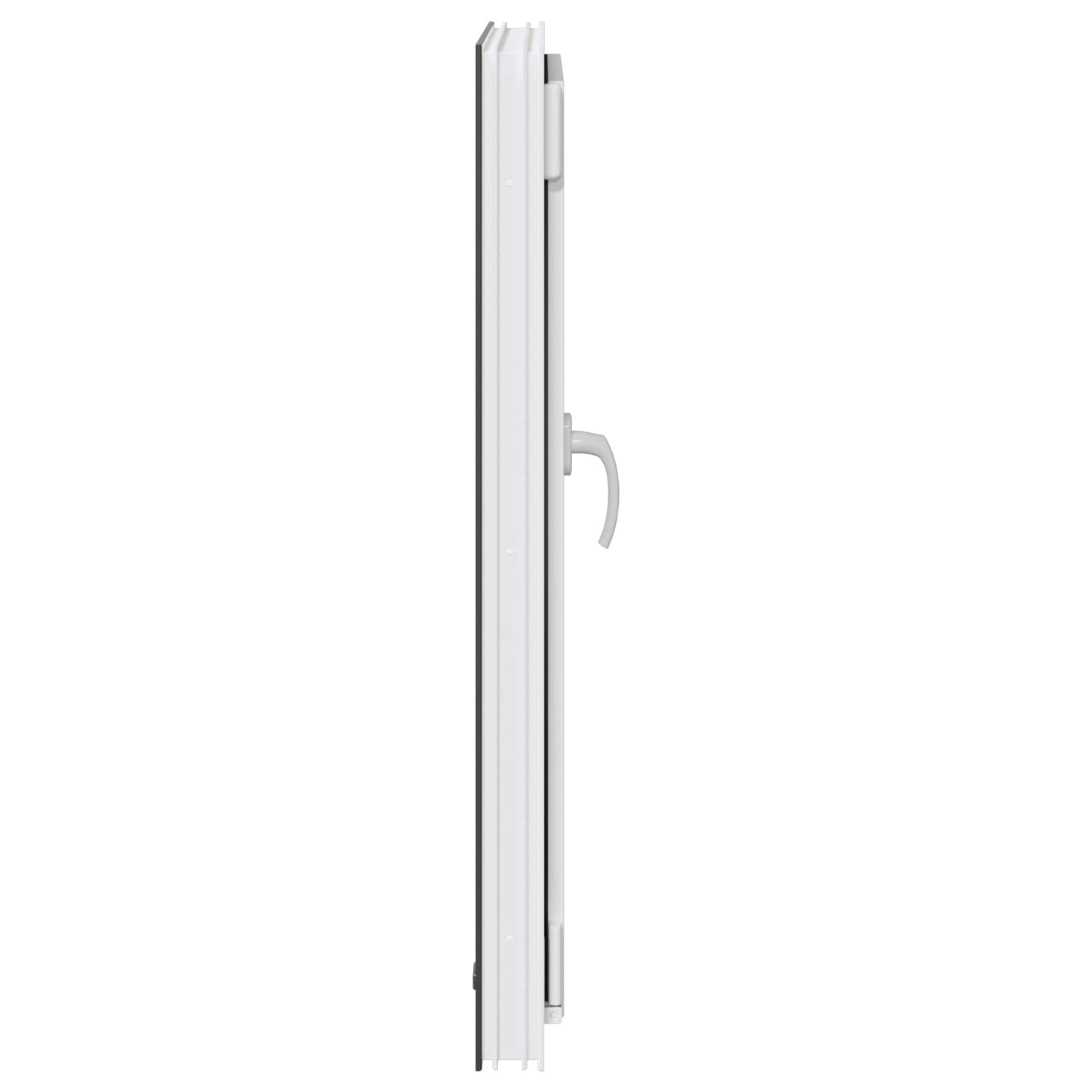 vidaXL Παράθυρο Κάτω Στρώματος RISOR 60 x 90 cm PVC και Γυαλί Ανθρακί