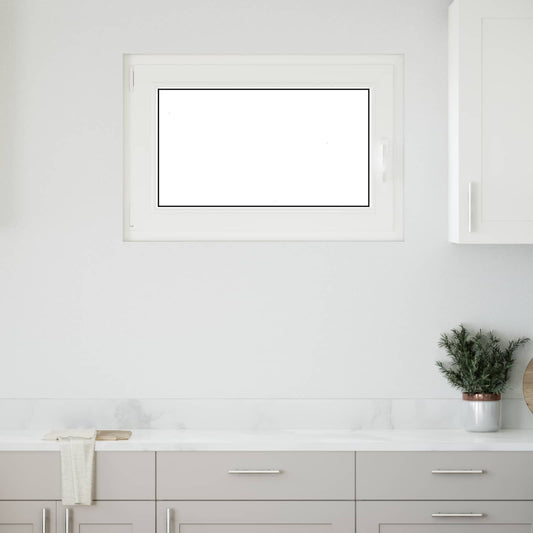 vidaXL Παράθυρο Υπογείου με Κλίση και Στροφή RISOR 90 x 70 cm