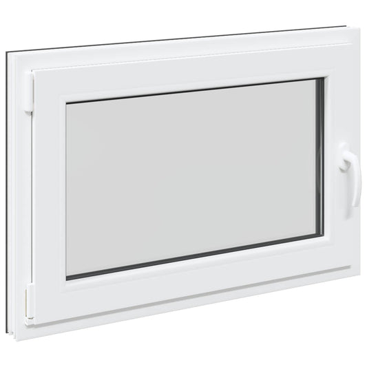 vidaXL Παράθυρο Υπογείου με Κλίση και Στροφή RISOR 90 x 70 cm