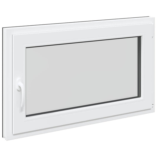 Παράθυρο Κάτω Στρώματος RISOR Ανθρακί 100 x 70 cm PVC και Γυαλί