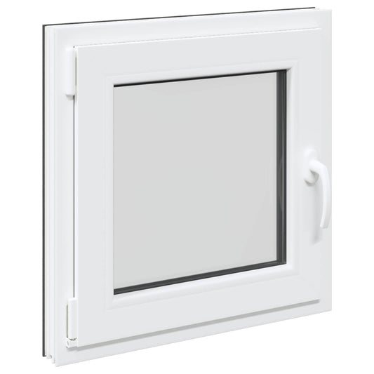 vidaXL Παράθυρο Υπογείου με Κλίση και Στροφή RISOR 50 x 50 cm