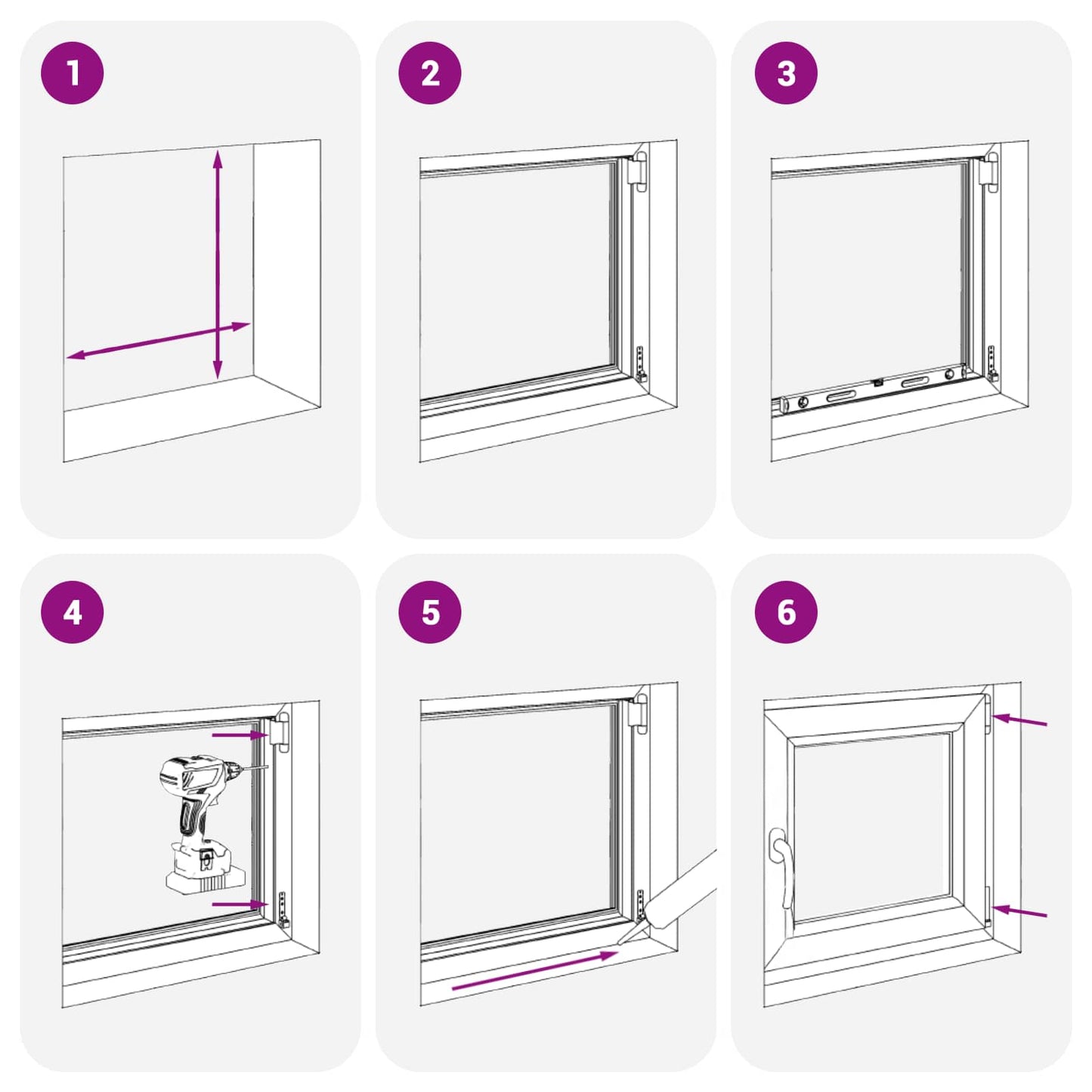 vidaXL Παράθυρο Υπογείου με Κλίση και Στροφή RISOR 50 x 75 cm