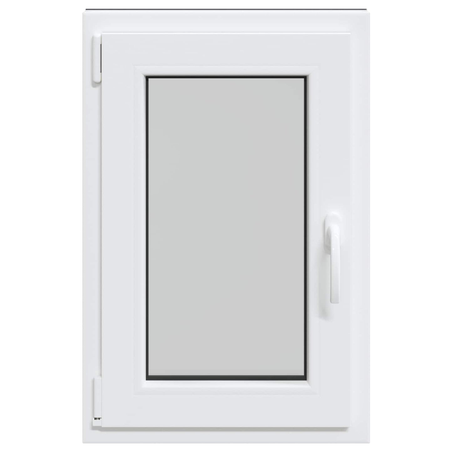 vidaXL Παράθυρο Κάτω Στρώματος RISOR 50 x 75 cm PVC και Γυαλί Ανθρακί