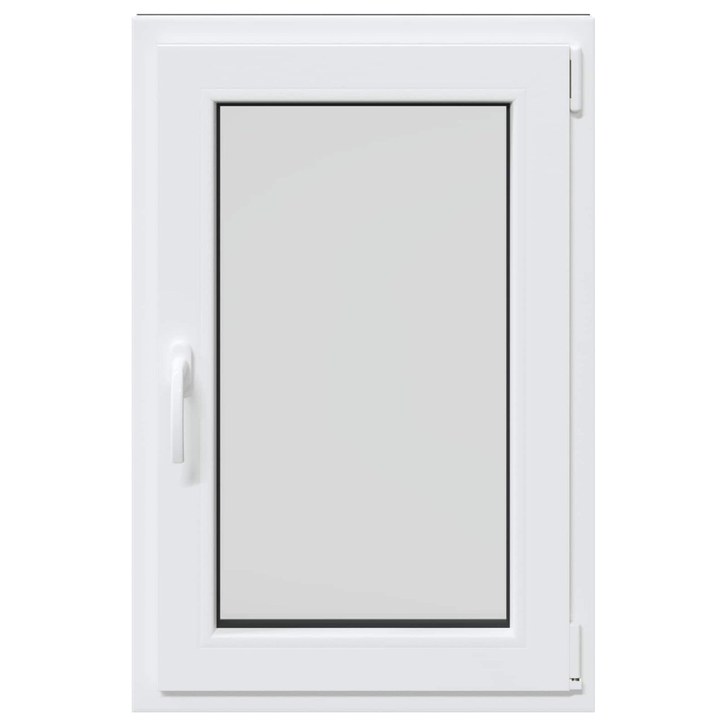 vidaXL Παράθυρο Κάτω Στρώματος RISOR 60 x 90 cm PVC και Γυαλί Ανθρακί