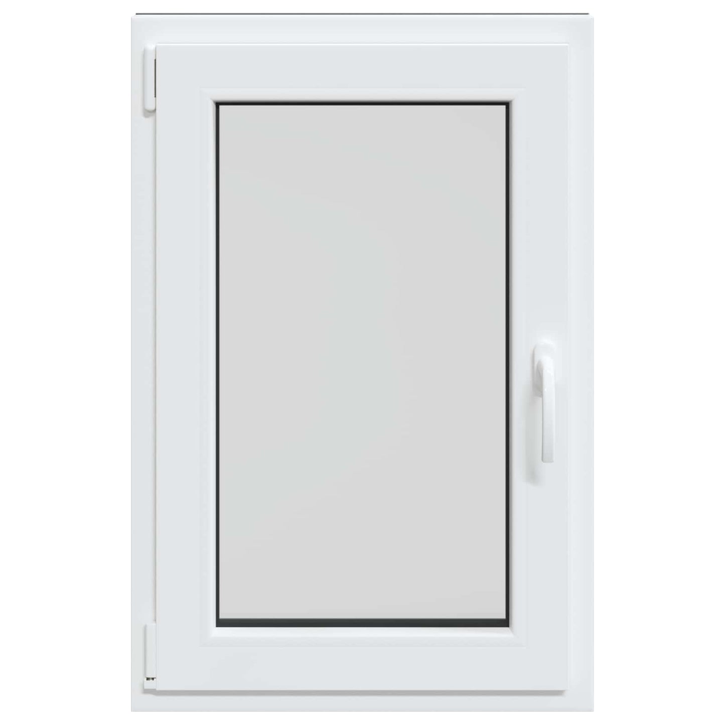 Παράθυρο Κάτω Στρώματος RISOR Ανθρακί 60 x 100 cm PVC και Γυαλί