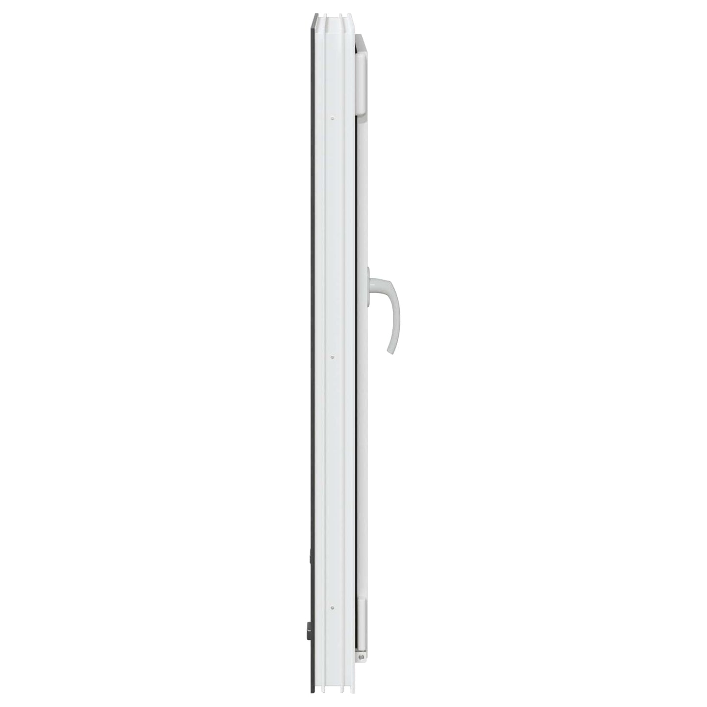 Παράθυρο Κάτω Στρώματος RISOR Ανθρακί 60 x 100 cm PVC και Γυαλί