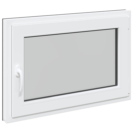 Παράθυρο Κάτω Στρώματος RISOR Ανθρακί 90 x 50 cm PVC και Γυαλί